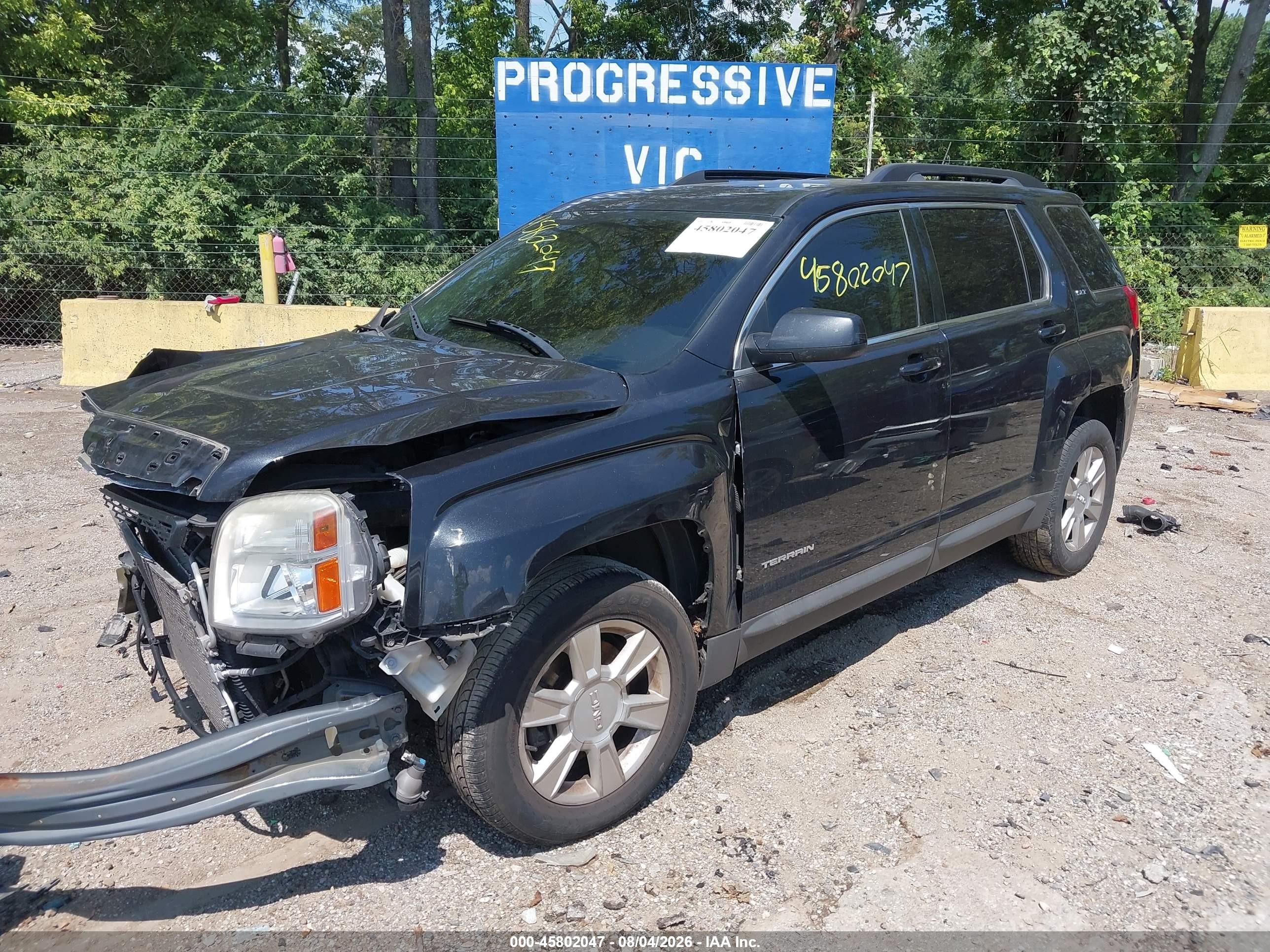 2013 Gmc Terrain Slt-1 Black vin: 2GKALUEK8D6419308