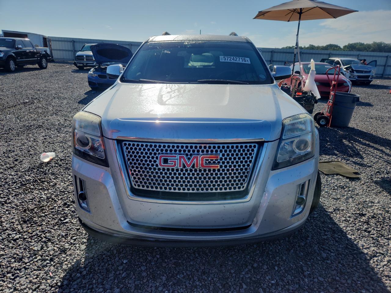 2014 Gmc Terrain Denali Silver vin: 2GKALUEK8E6141186
