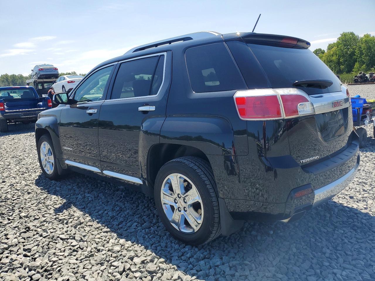 2015 Gmc Terrain Denali Black vin: 2GKALUEK8F6391805