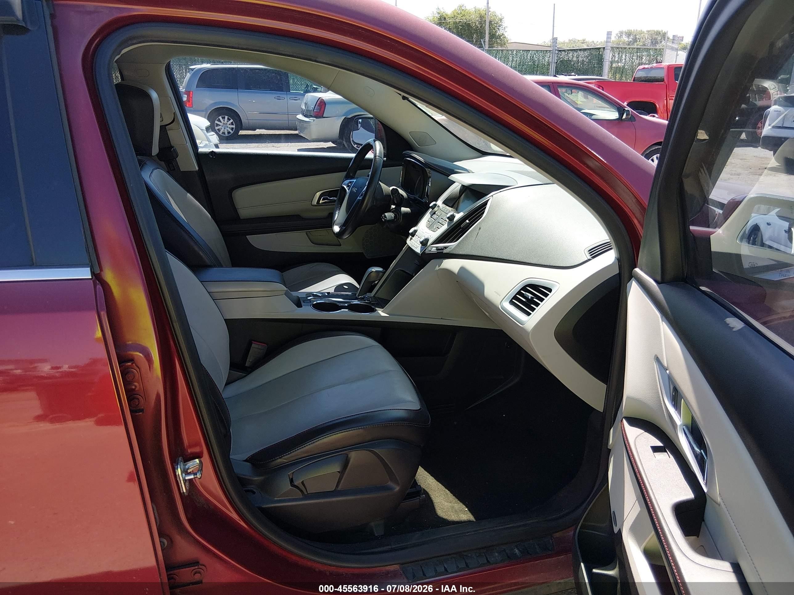 2012 Gmc Terrain Slt-1 Красный vin: 2GKALUEK9C6298948
