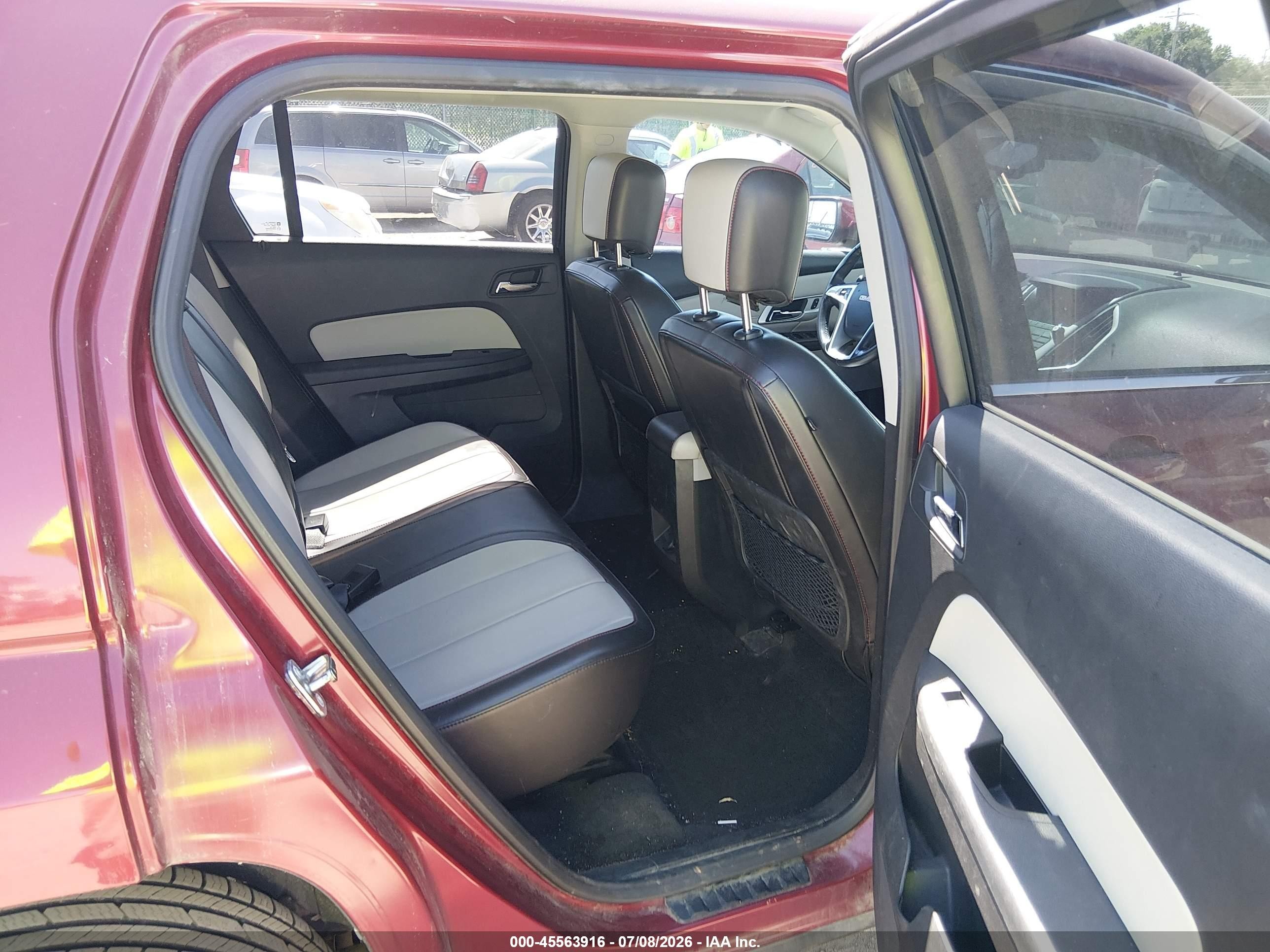 2012 Gmc Terrain Slt-1 Красный vin: 2GKALUEK9C6298948