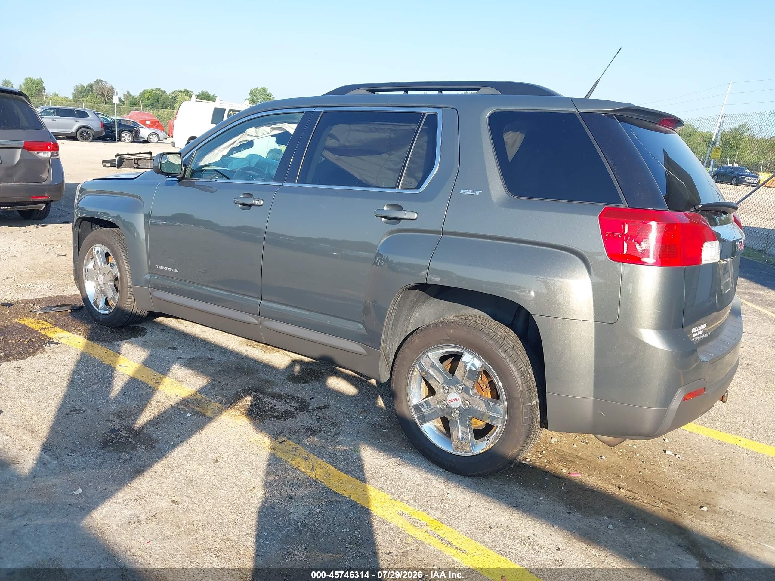 2013 Gmc Terrain Slt-1 Gray vin: 2GKALUEK9D6138697