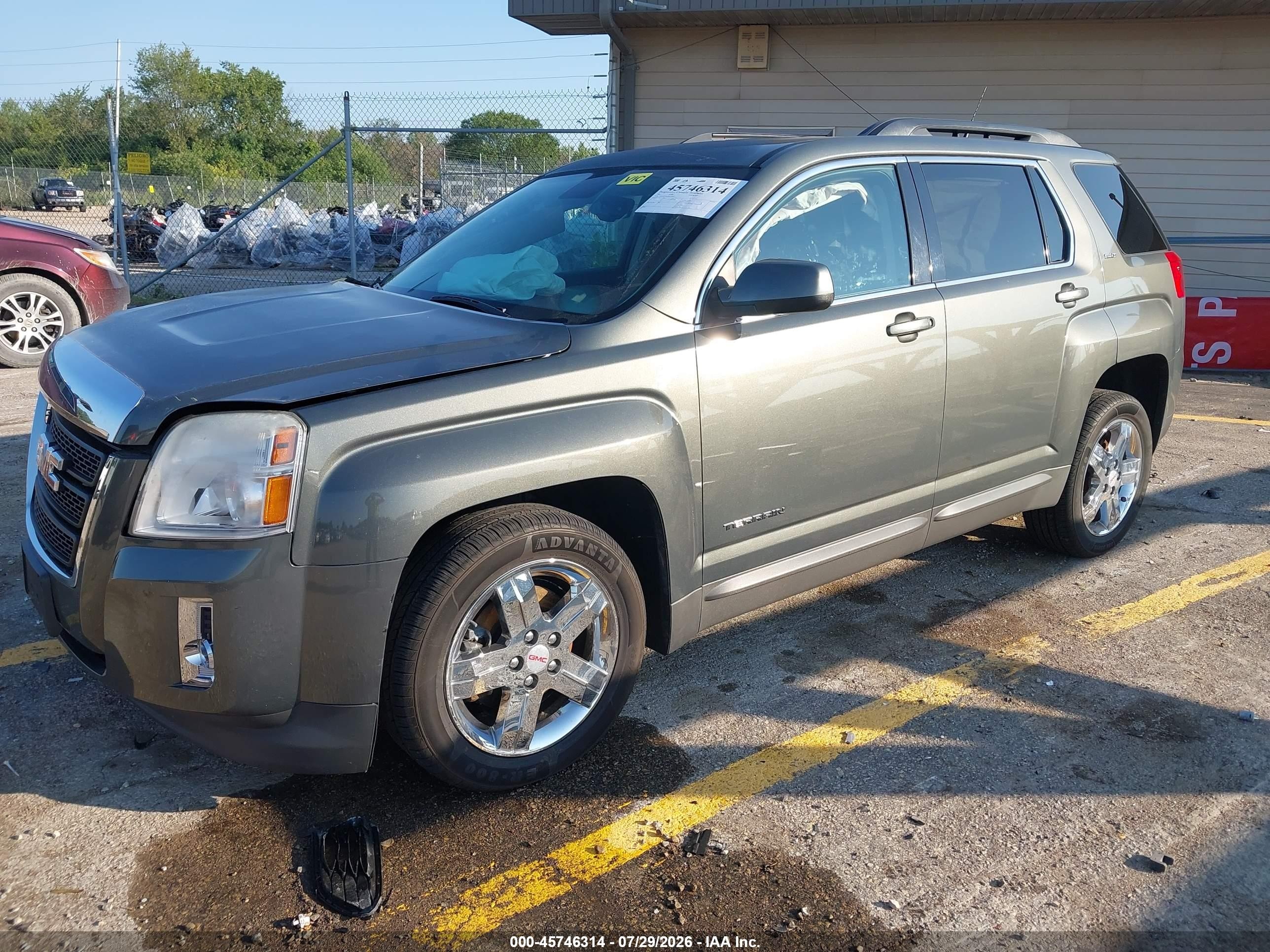 2013 Gmc Terrain Slt-1 Gray vin: 2GKALUEK9D6138697