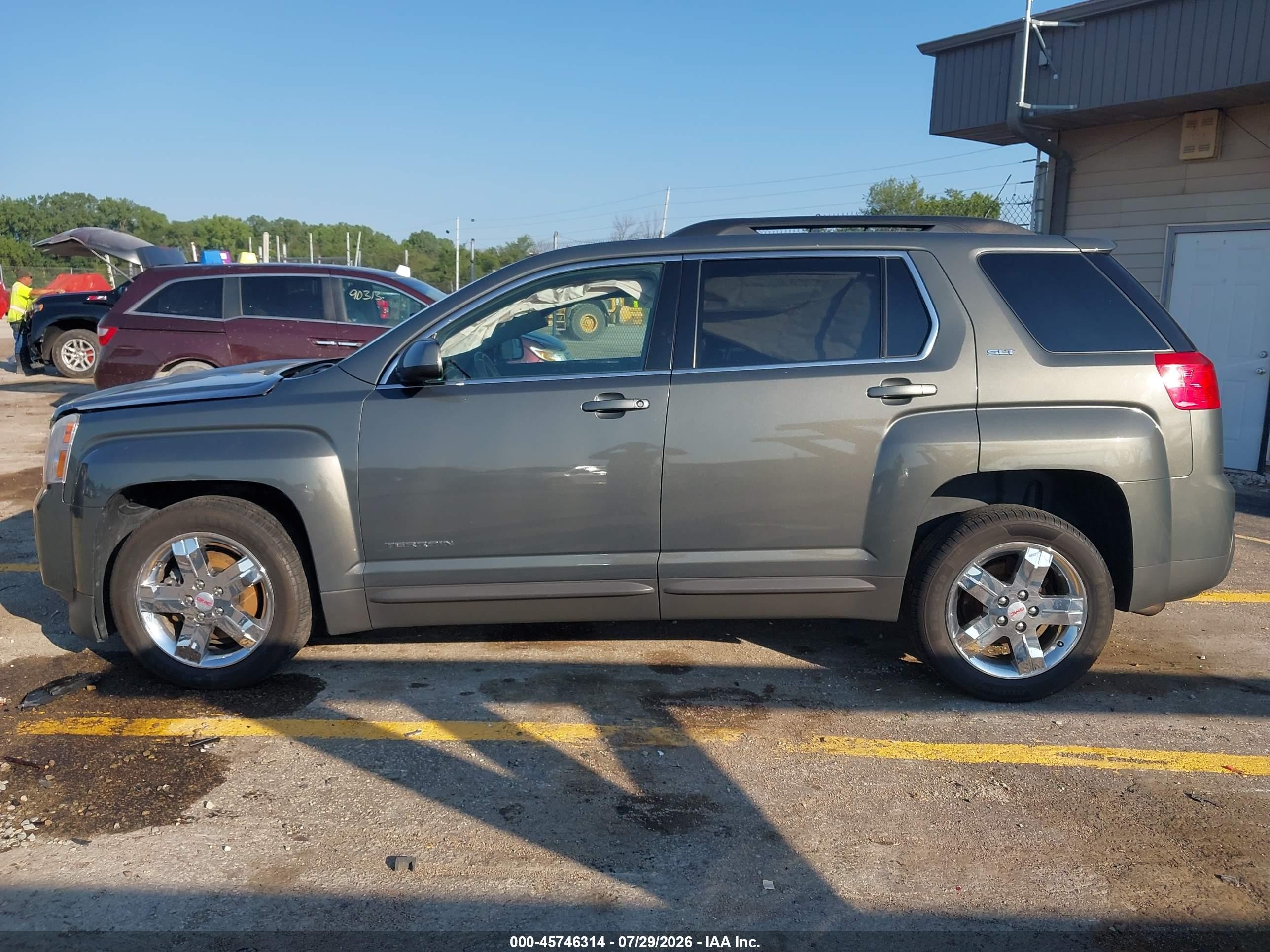 2013 Gmc Terrain Slt-1 Gray vin: 2GKALUEK9D6138697