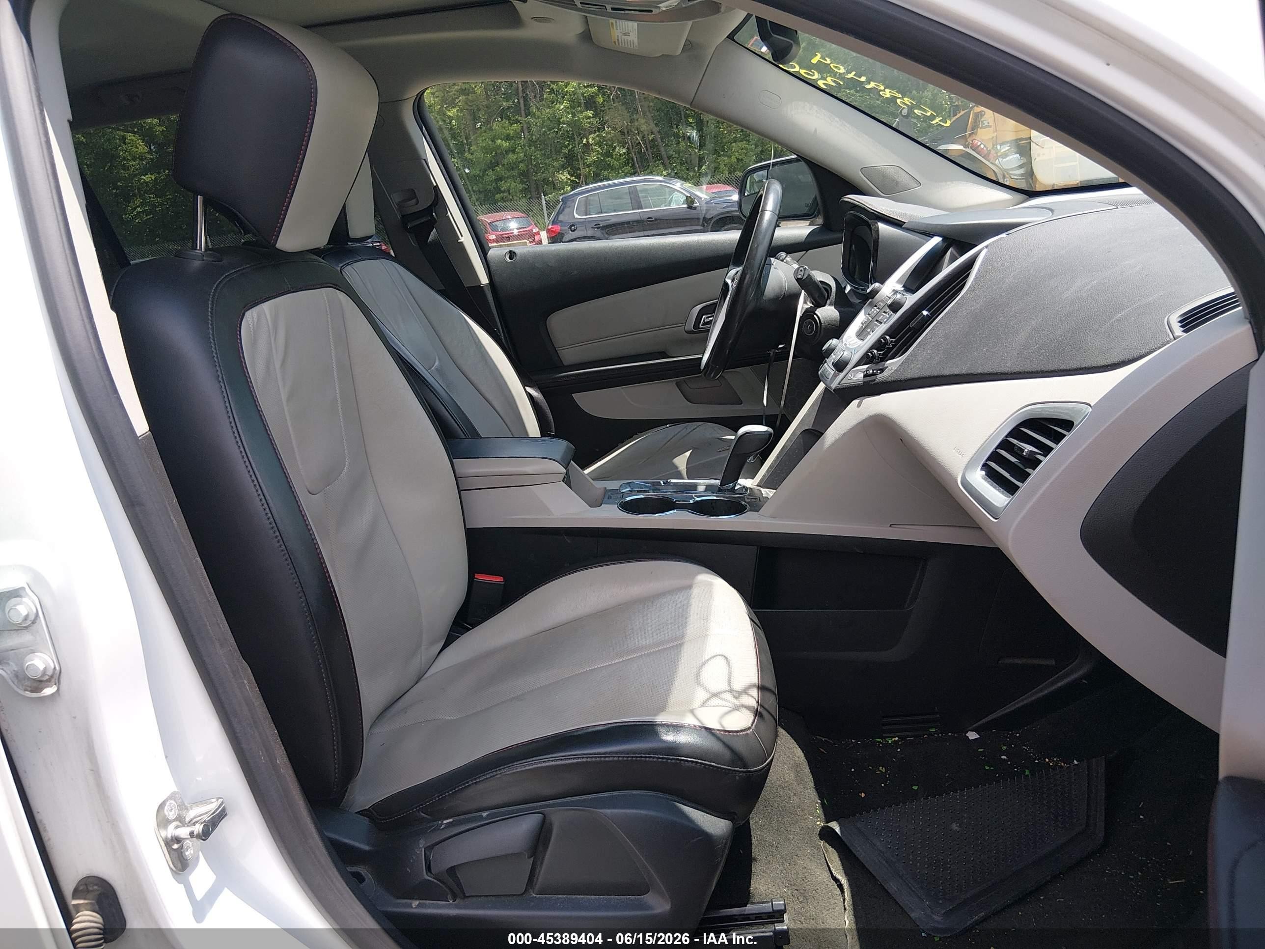 2013 Gmc Terrain Slt-1 White vin: 2GKALUEK9D6298899