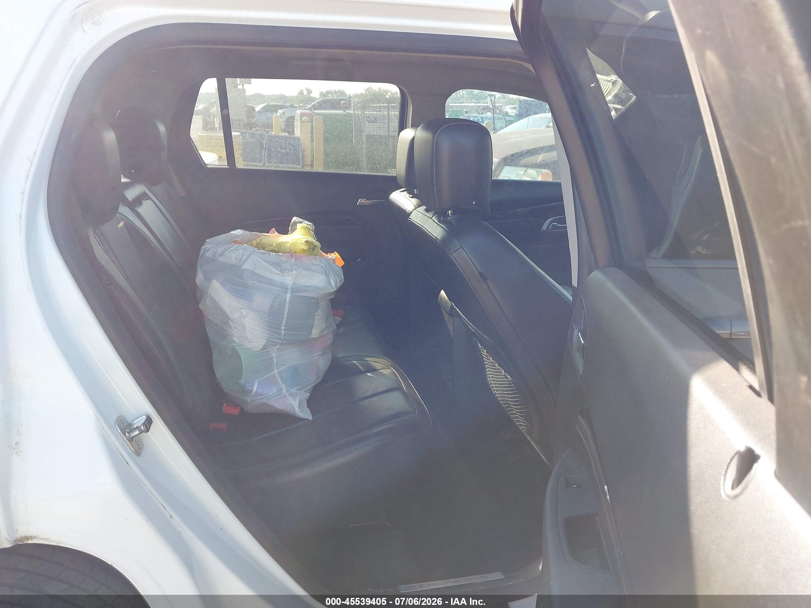 2014 Gmc Terrain Denali White vin: 2GKALUEK9E6137101