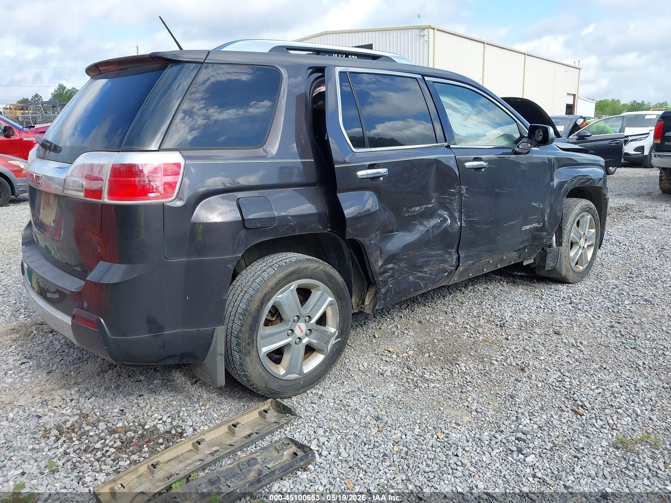 2014 Gmc Terrain Denali Black vin: 2GKALUEK9E6196519