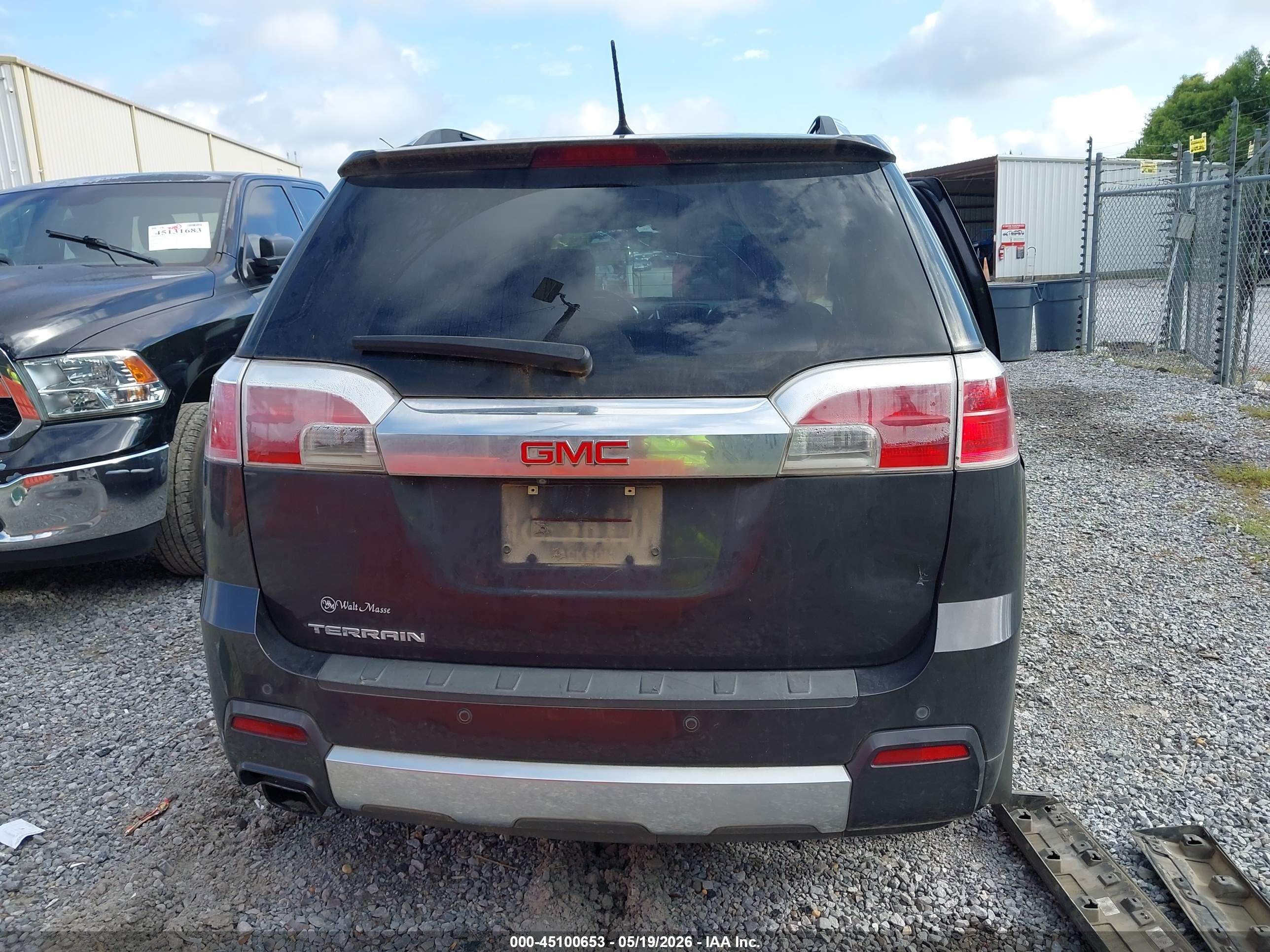 2014 Gmc Terrain Denali Black vin: 2GKALUEK9E6196519