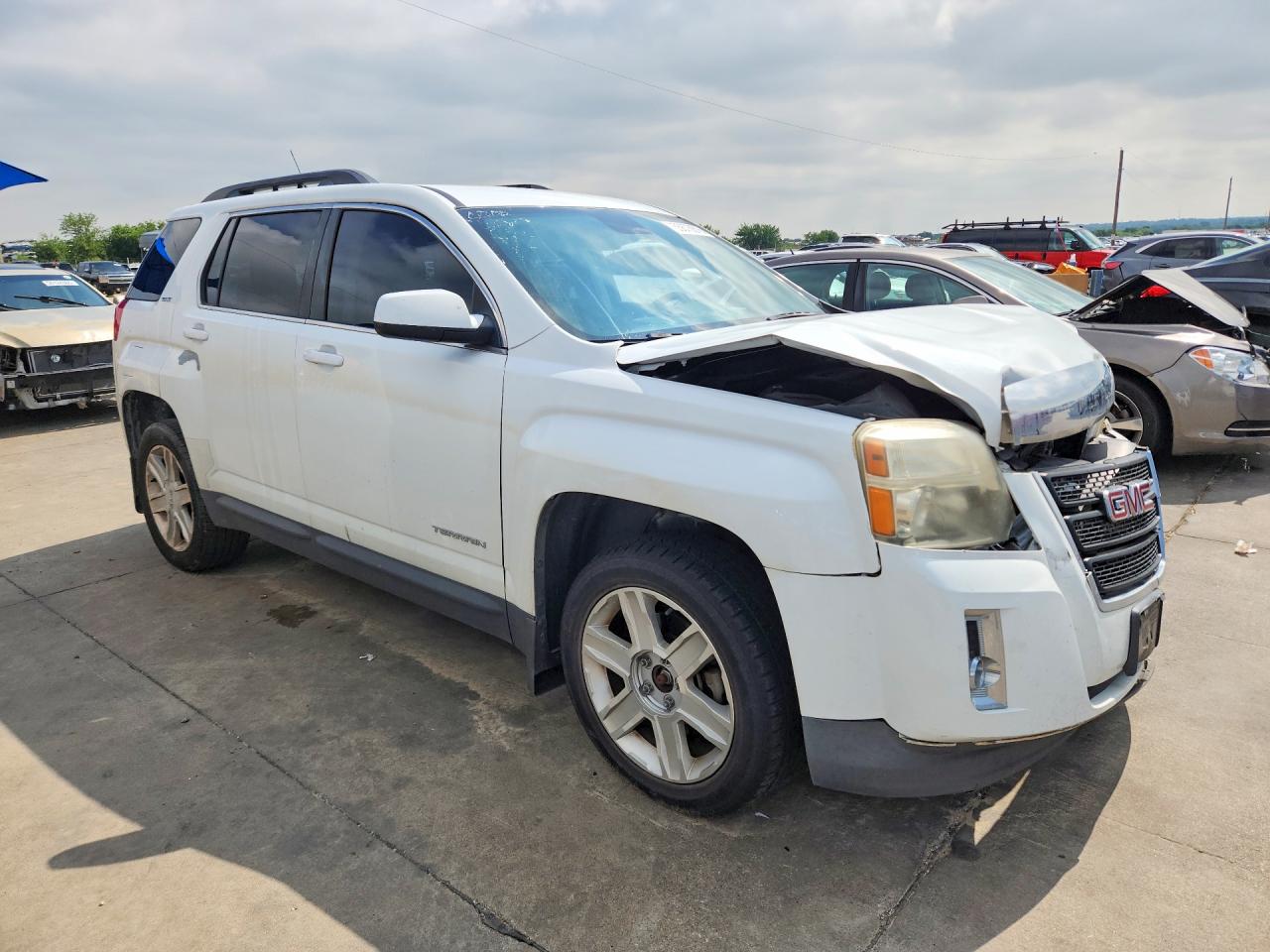 2012 Gmc Terrain Slt White vin: 2GKALUEKXC6351480