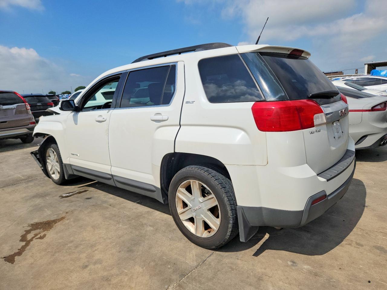 2012 Gmc Terrain Slt White vin: 2GKALUEKXC6351480
