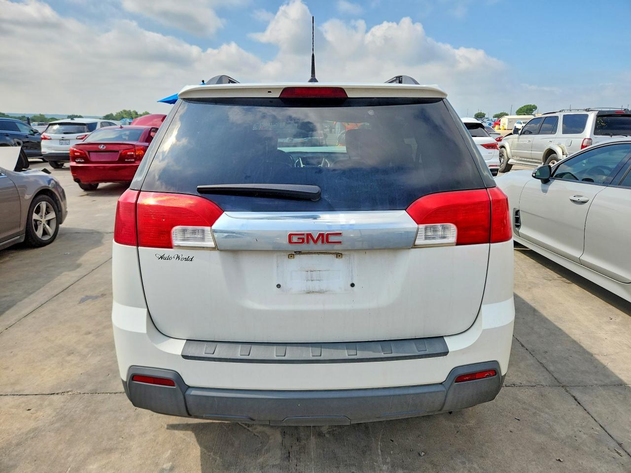 2012 Gmc Terrain Slt White vin: 2GKALUEKXC6351480