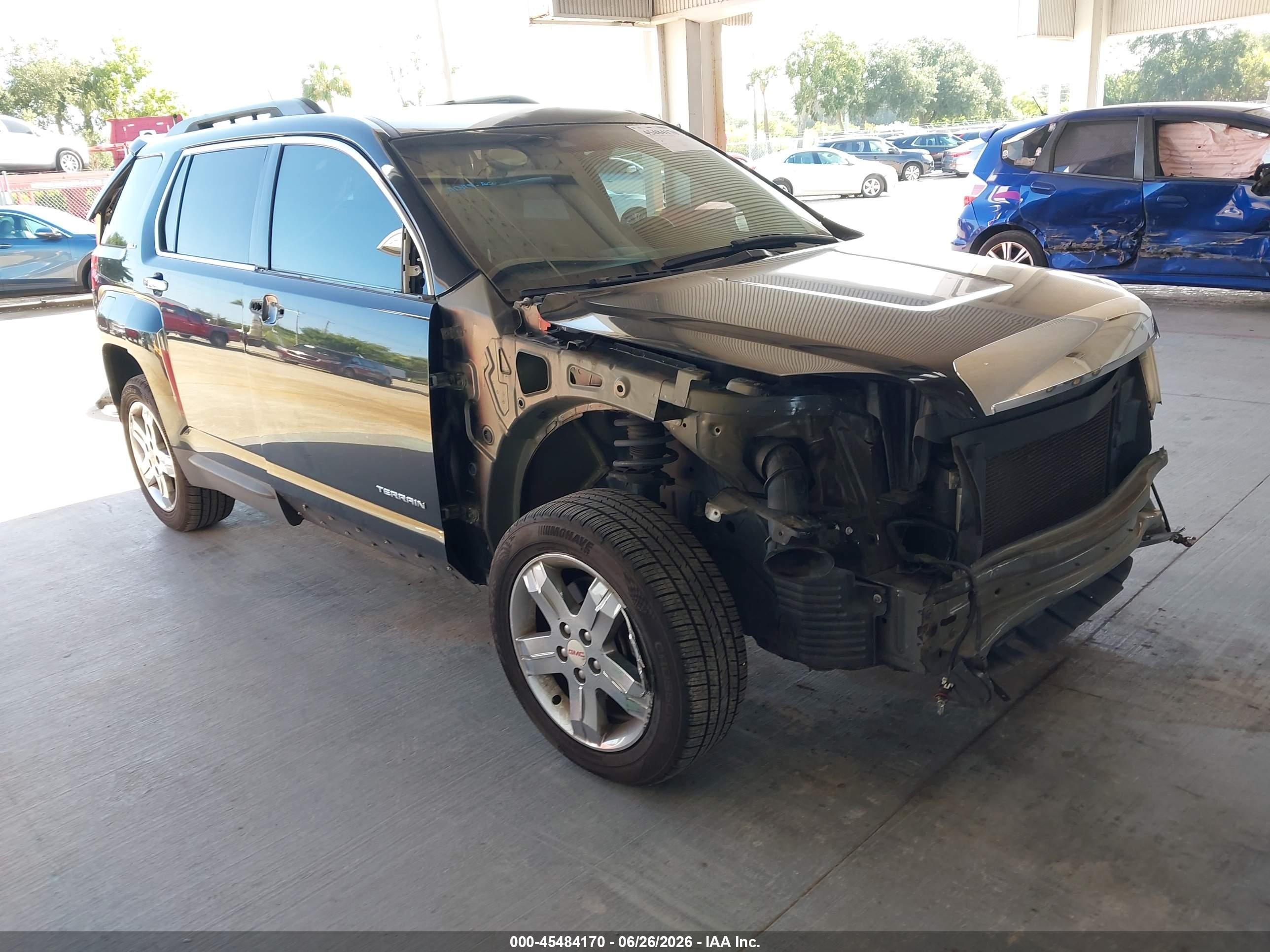 2013 Gmc Terrain Slt-1 Black vin: 2GKALUEKXD6278919