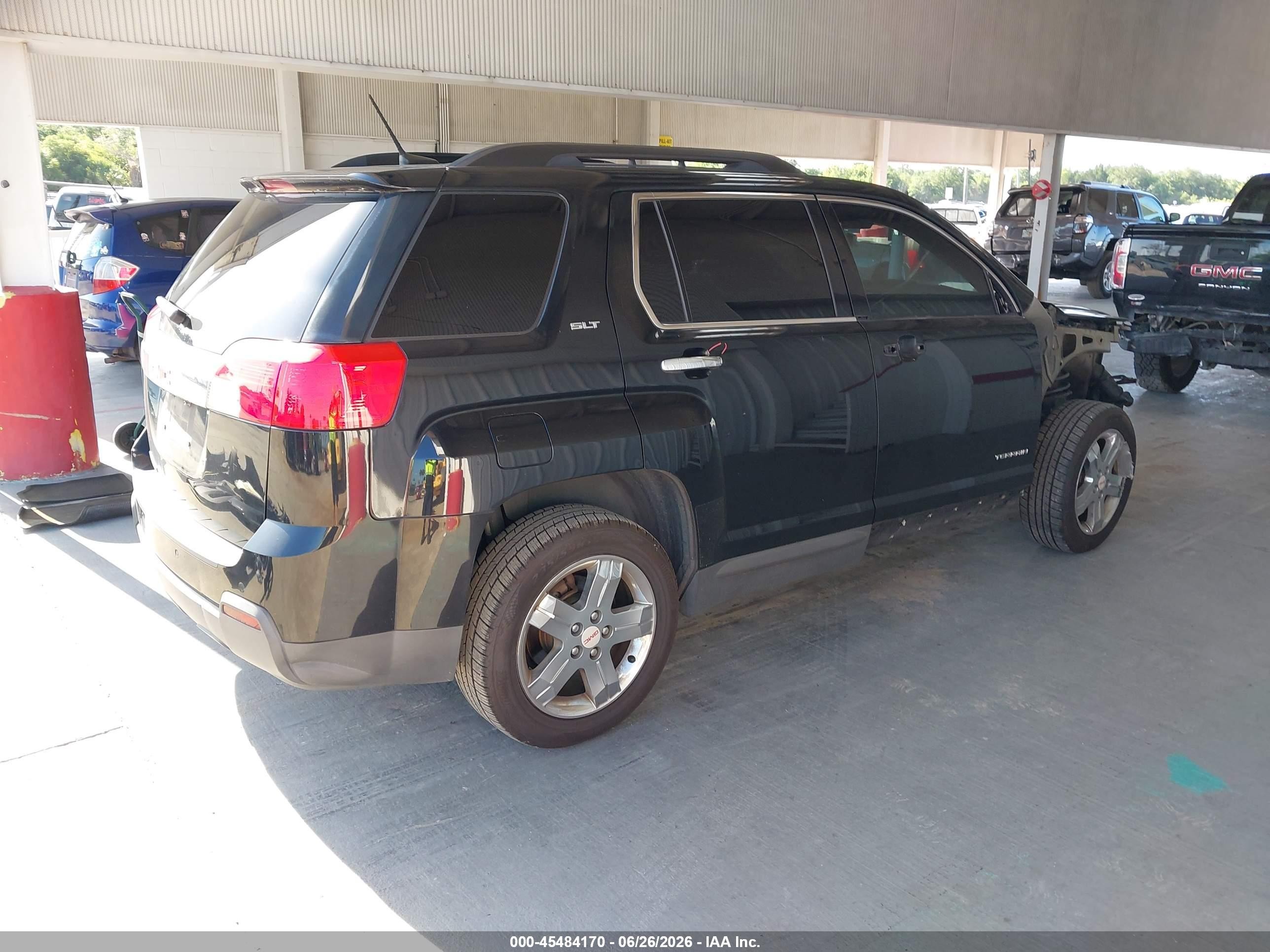 2013 Gmc Terrain Slt-1 Black vin: 2GKALUEKXD6278919