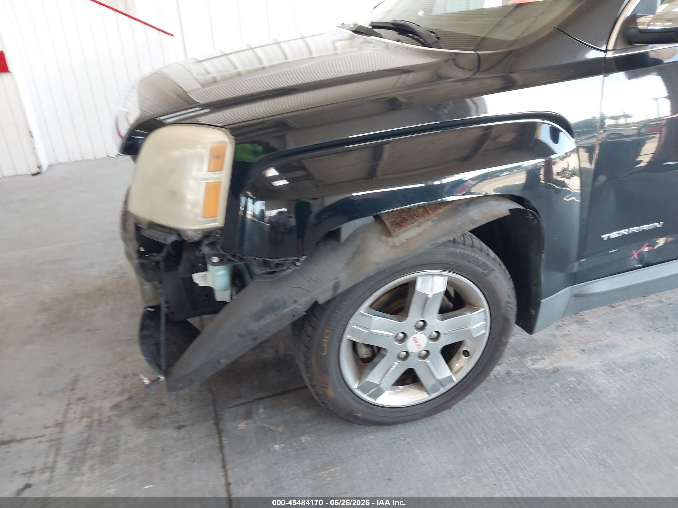 2013 Gmc Terrain Slt-1 Black vin: 2GKALUEKXD6278919