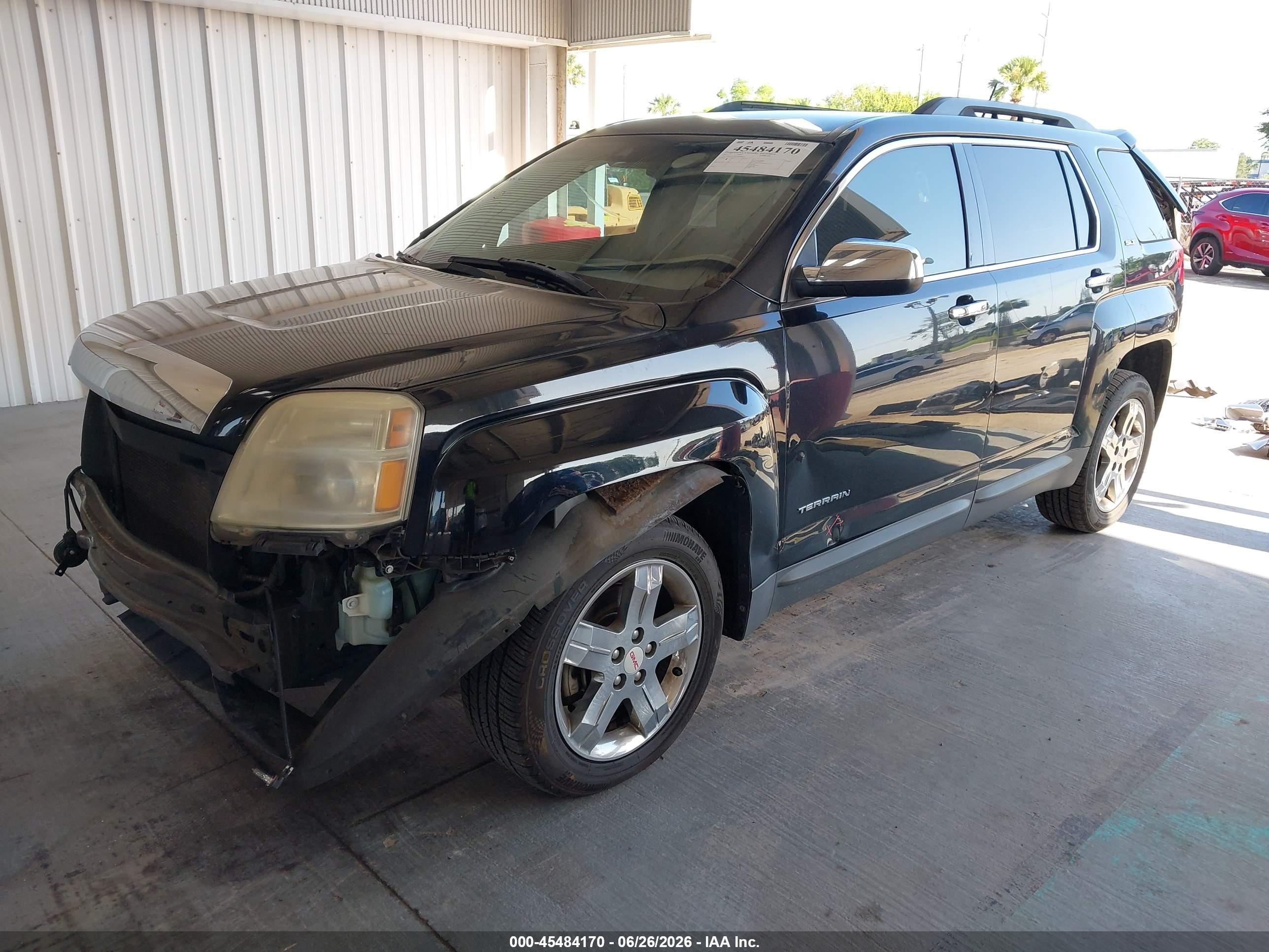 2013 Gmc Terrain Slt-1 Black vin: 2GKALUEKXD6278919