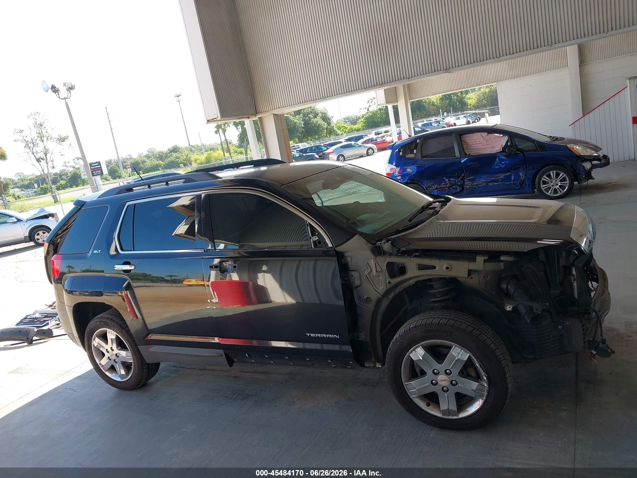 2013 Gmc Terrain Slt-1 Black vin: 2GKALUEKXD6278919