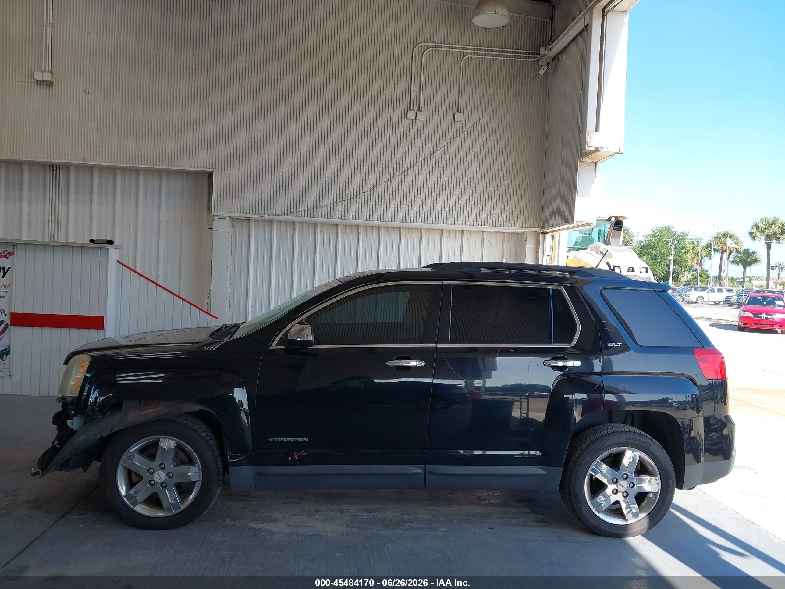 2013 Gmc Terrain Slt-1 Black vin: 2GKALUEKXD6278919