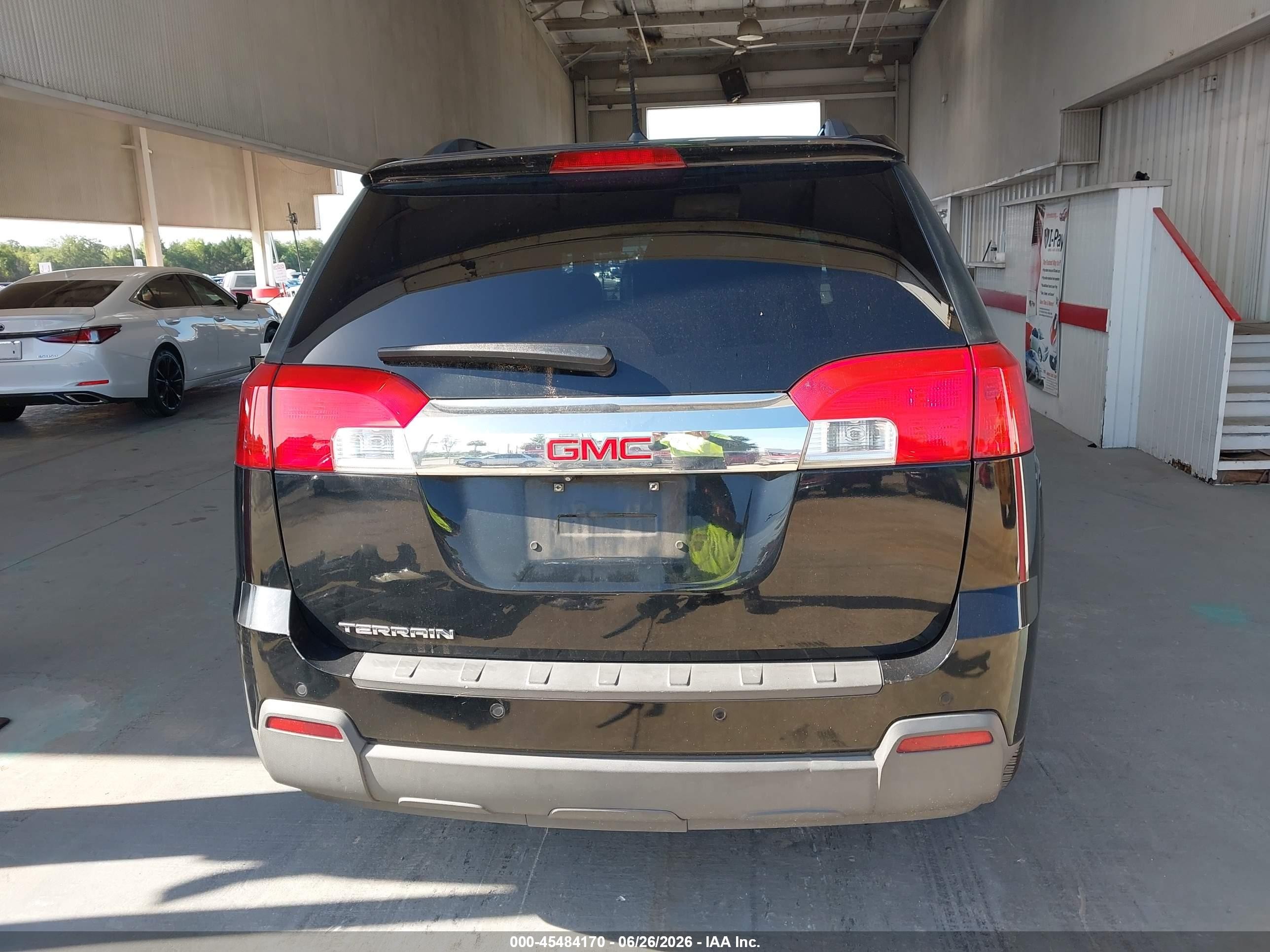 2013 Gmc Terrain Slt-1 Black vin: 2GKALUEKXD6278919