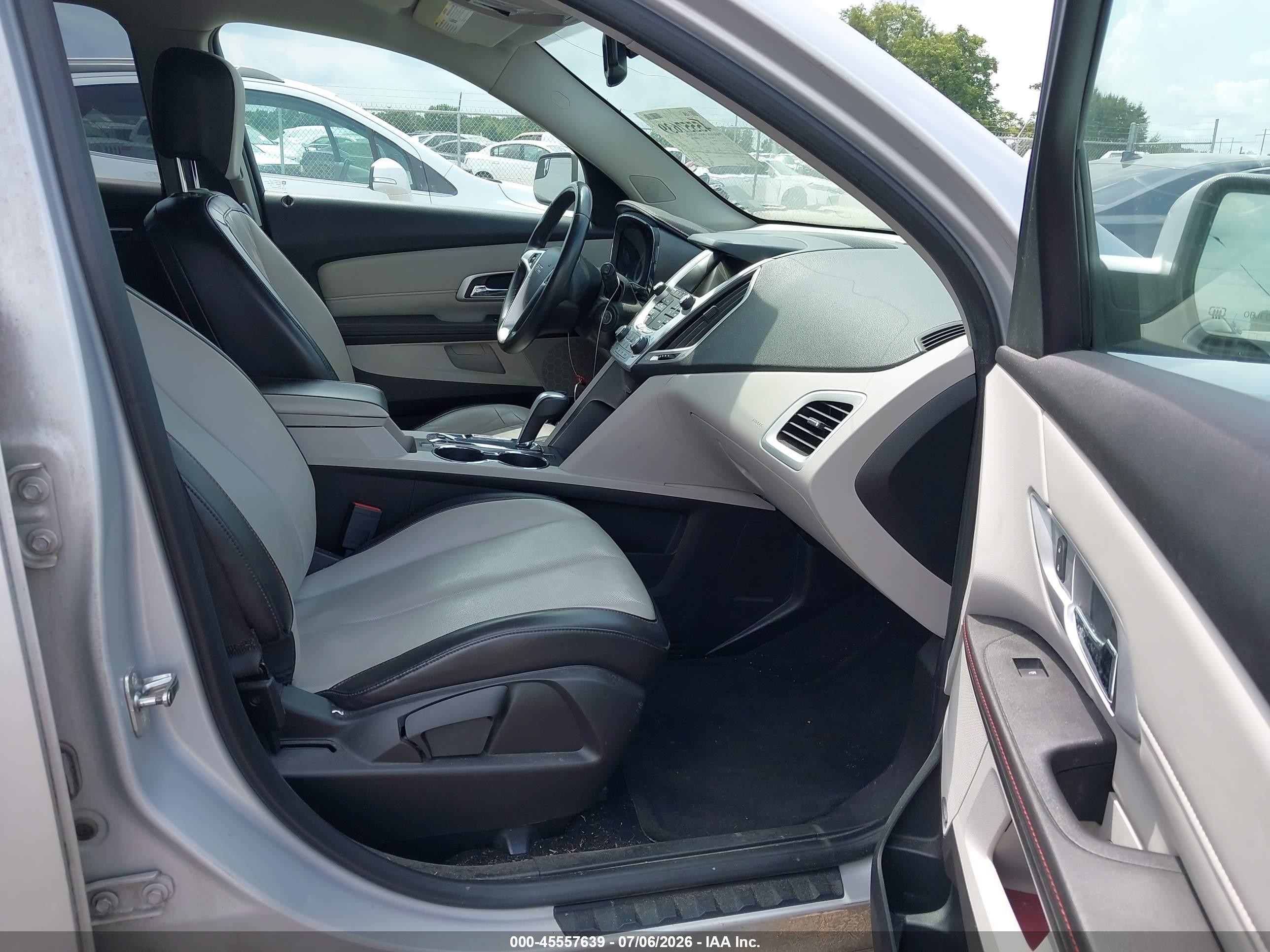 2013 Gmc Terrain Slt-1 Silver vin: 2GKALUEKXD6285644