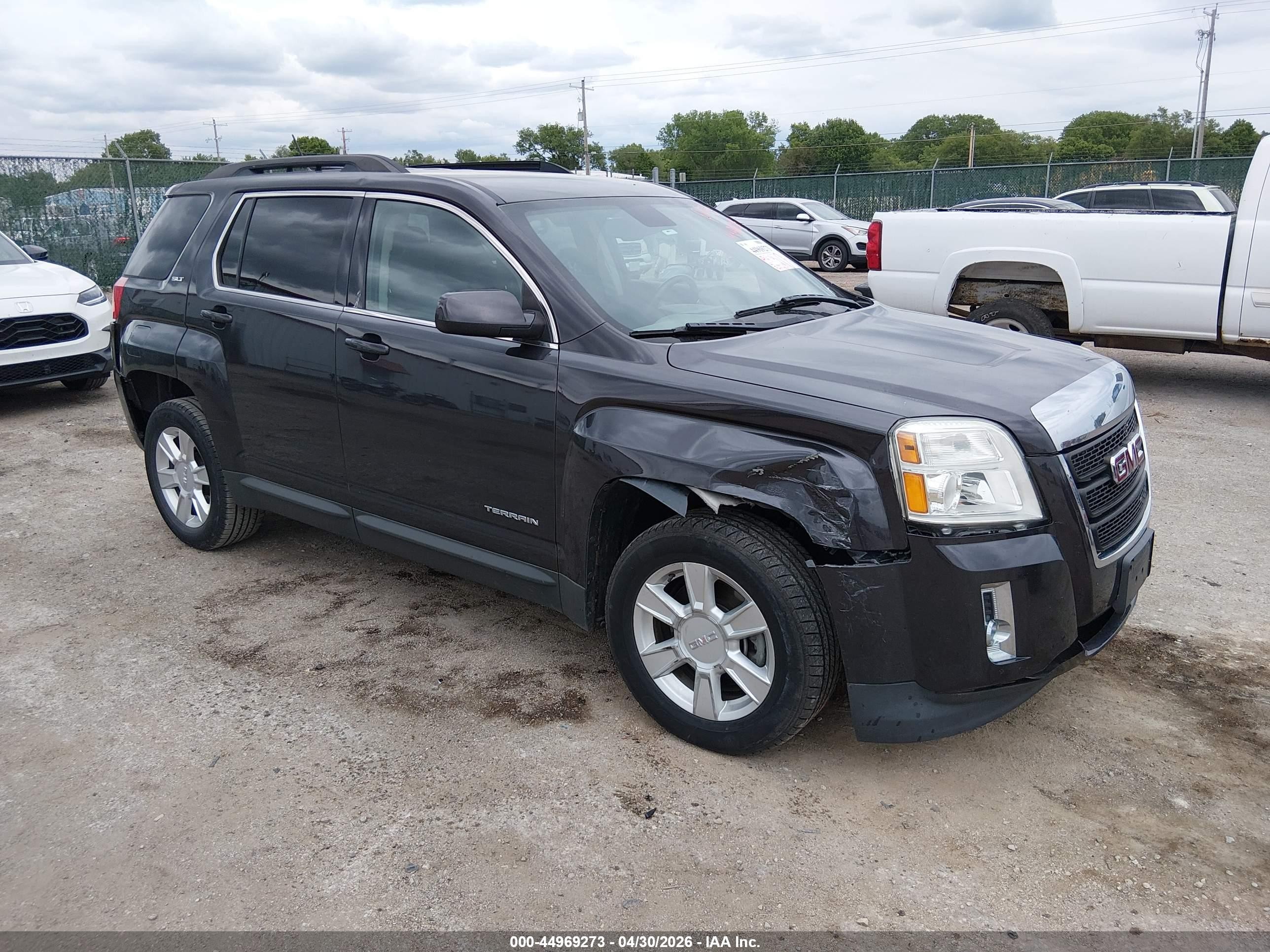 2013 Gmc Terrain Slt-1 Black vin: 2GKALUEKXD6327892