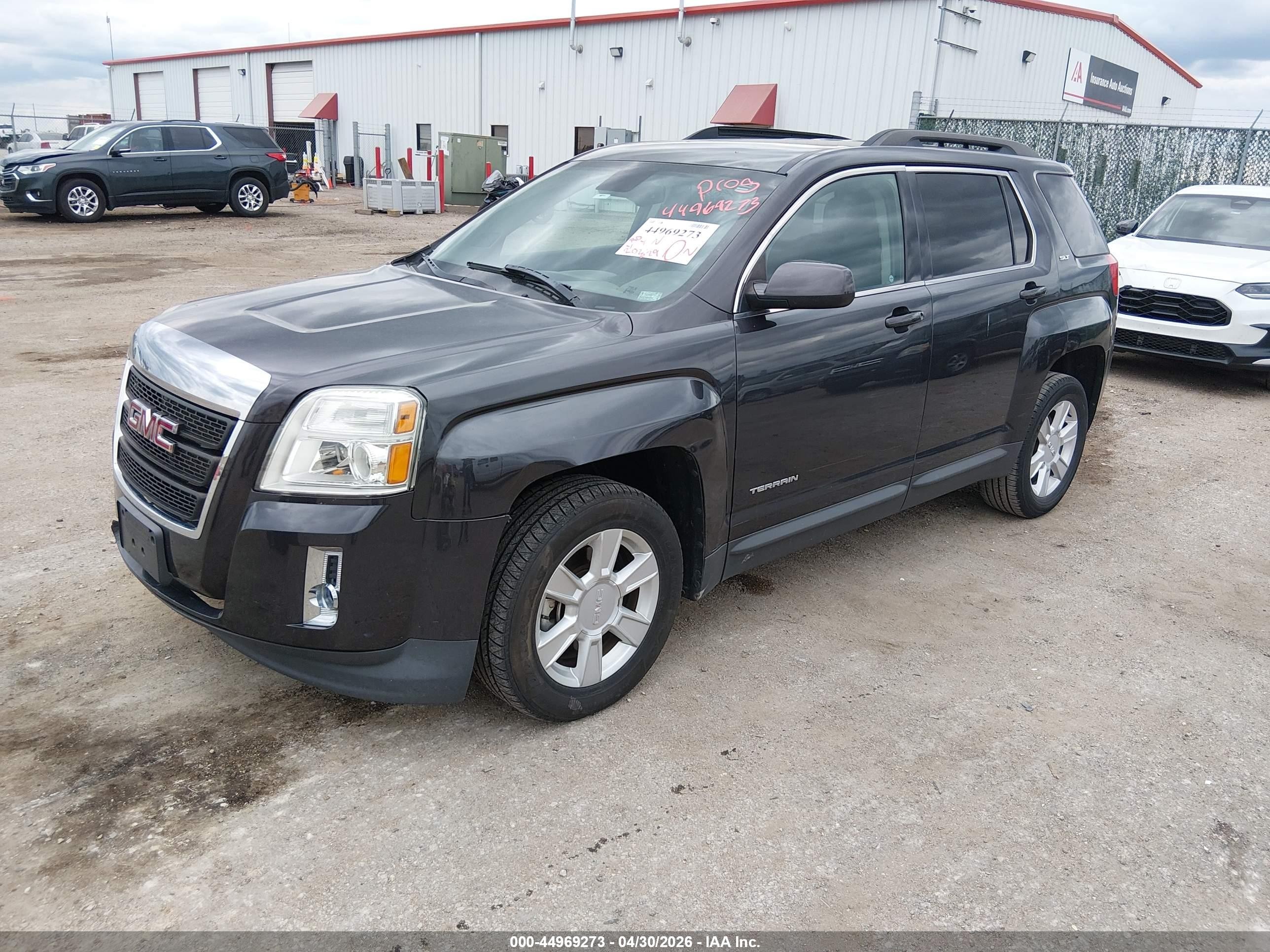 2013 Gmc Terrain Slt-1 Black vin: 2GKALUEKXD6327892