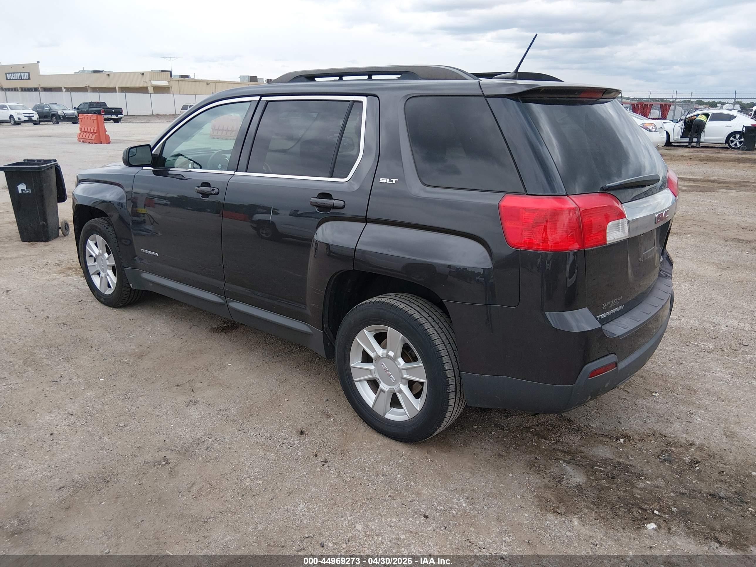 2013 Gmc Terrain Slt-1 Black vin: 2GKALUEKXD6327892