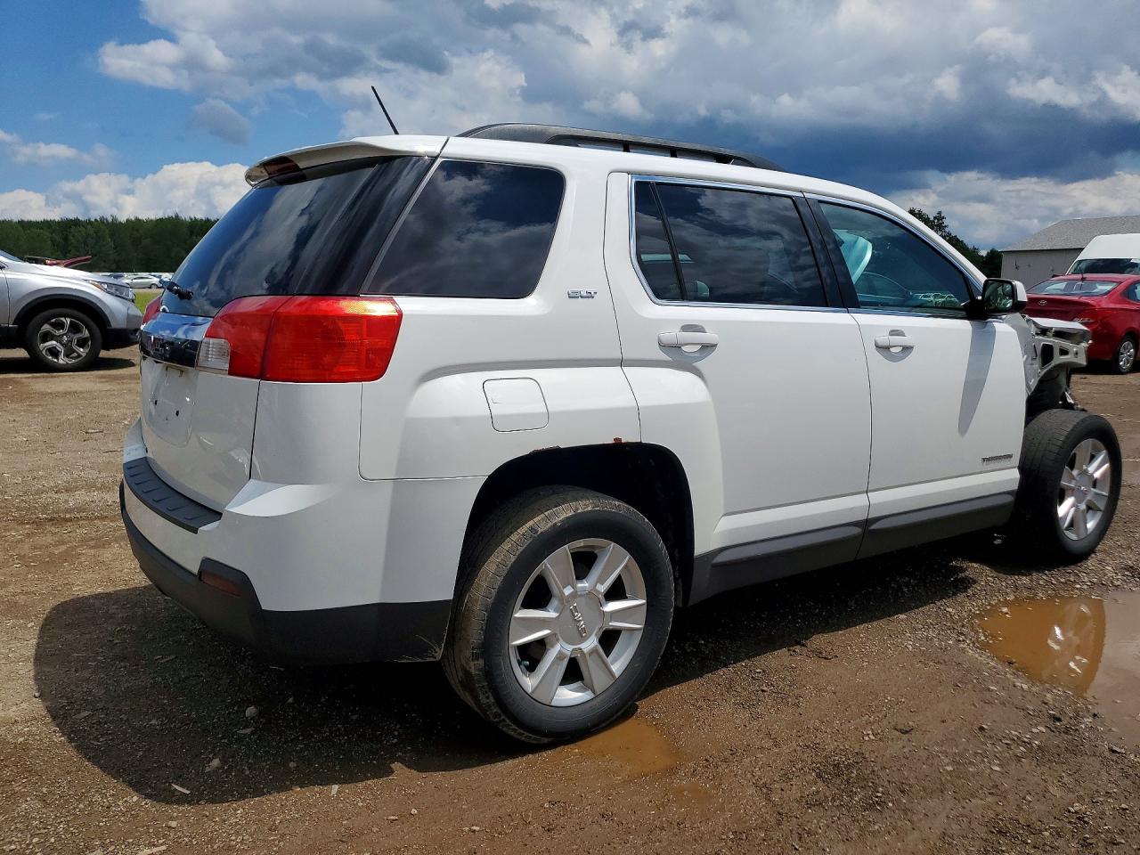 2013 Gmc Terrain Slt Белый vin: 2GKALUEKXD6419617