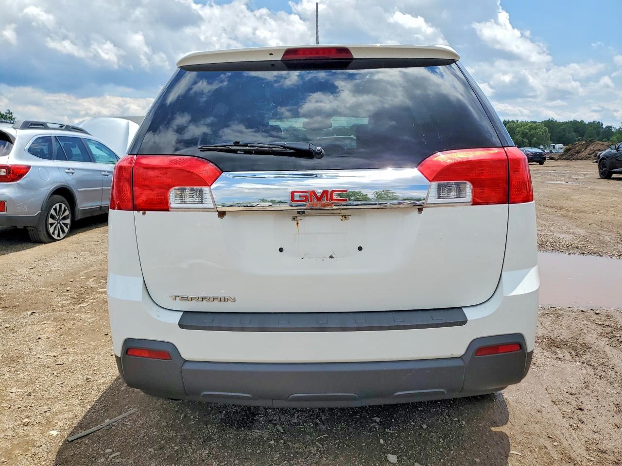 2013 Gmc Terrain Slt Белый vin: 2GKALUEKXD6419617