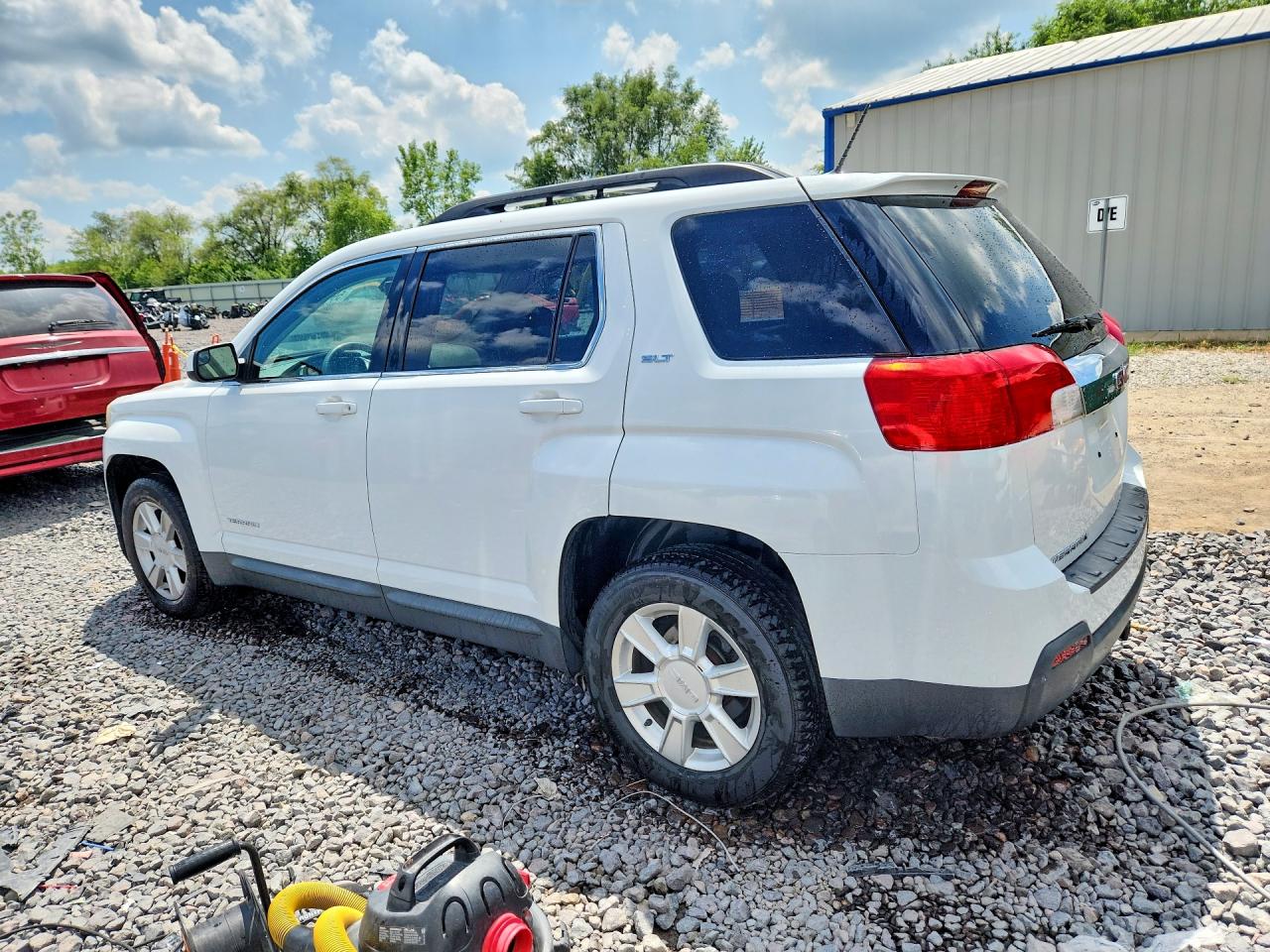 2013 Gmc Terrain Slt White vin: 2GKALUEKXD6424994