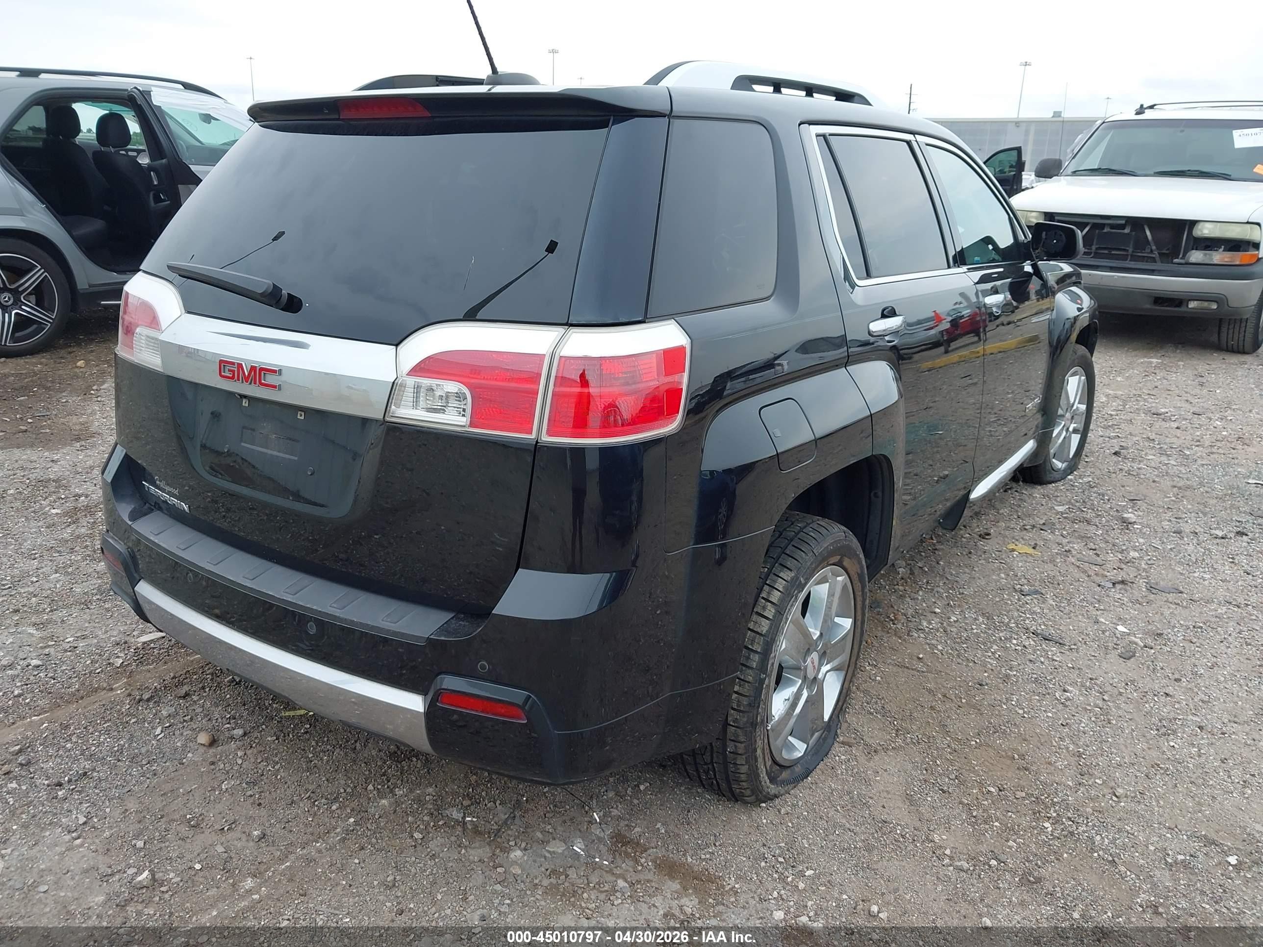 2015 Gmc Terrain Denali Black vin: 2GKALUEKXF6171842