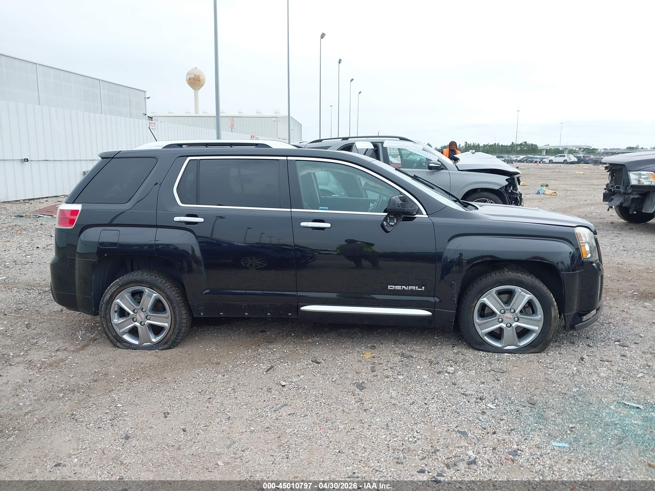 2015 Gmc Terrain Denali Black vin: 2GKALUEKXF6171842