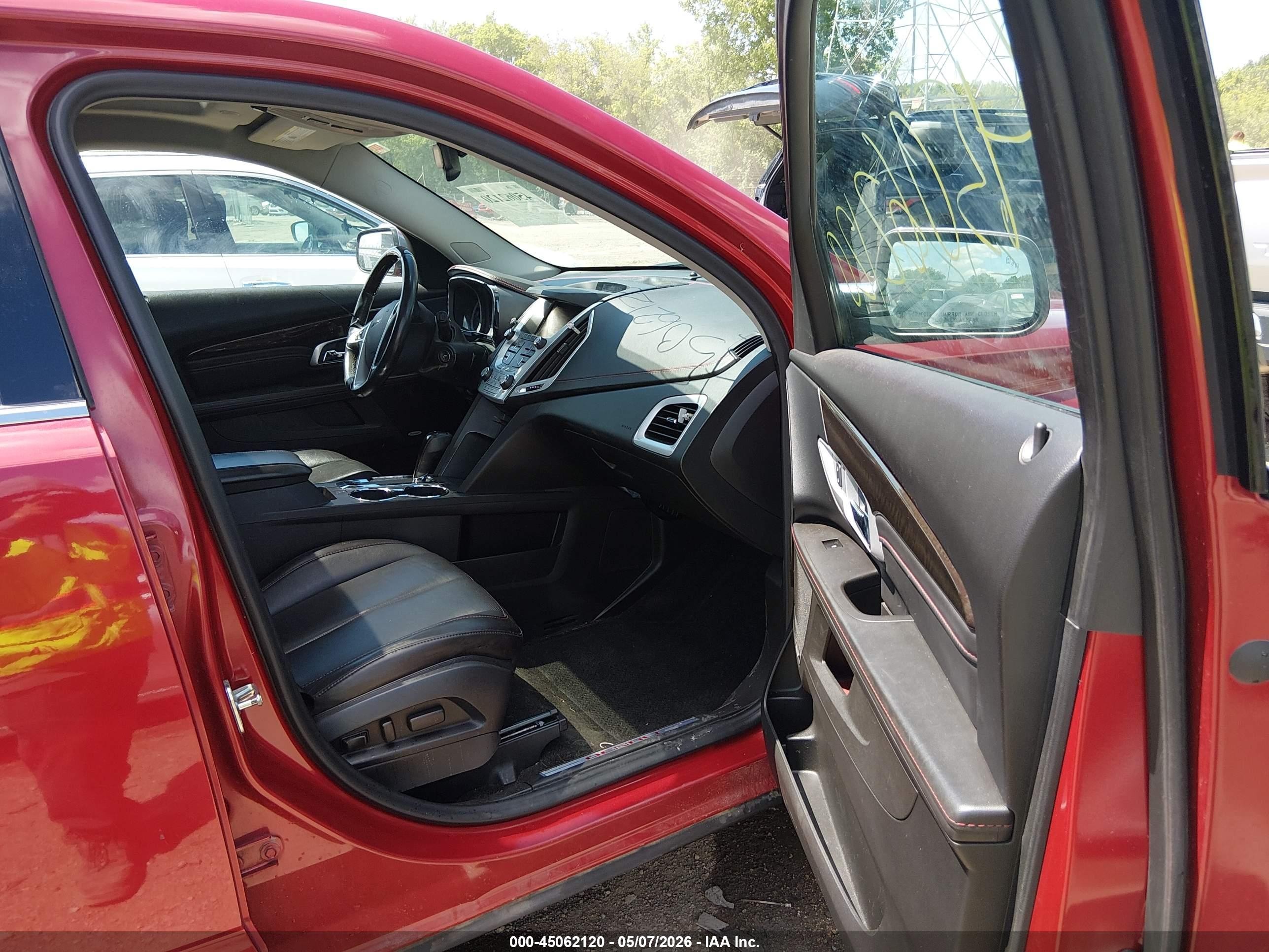 2015 Gmc Terrain Denali Red vin: 2GKALUEKXF6295593