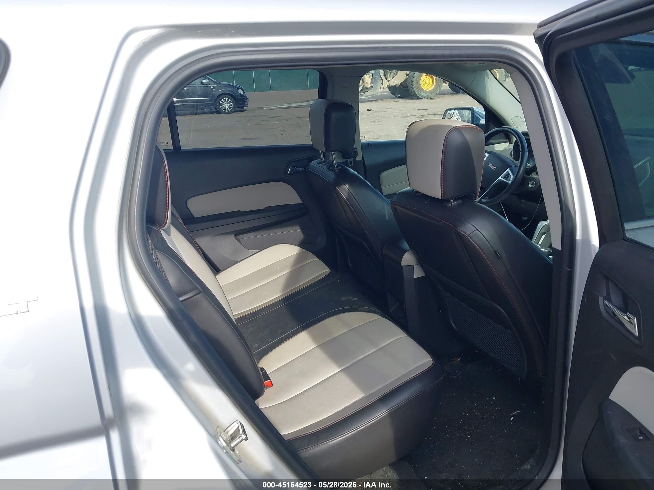 2012 Gmc Terrain Slt-2 Silver vin: 2GKALWEK0C6105386
