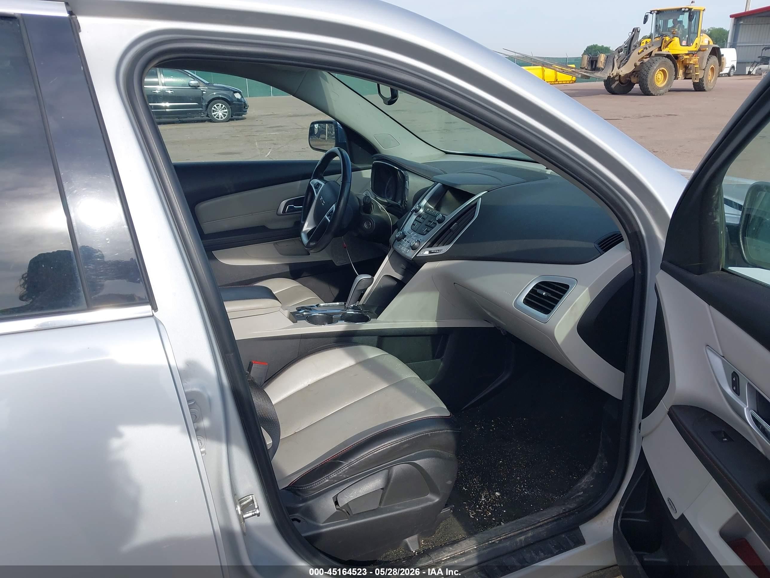 2012 Gmc Terrain Slt-2 Silver vin: 2GKALWEK0C6105386