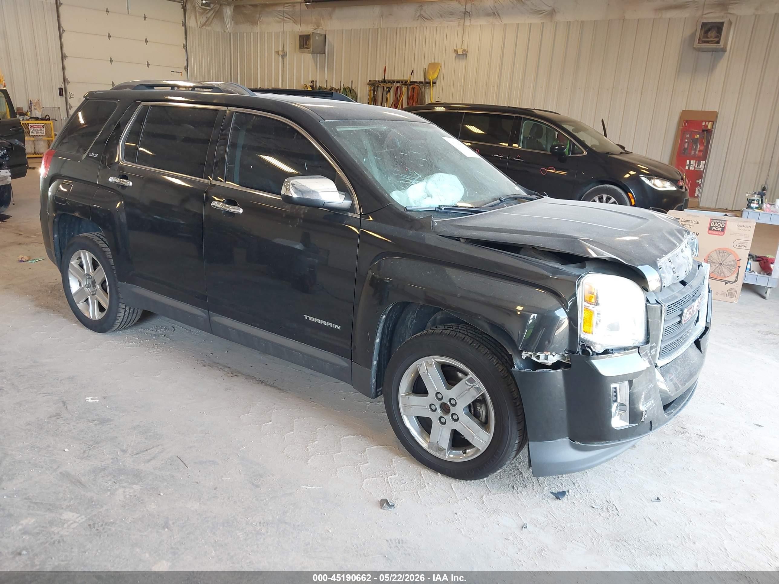 2012 Gmc Terrain Slt-2 Black vin: 2GKALWEK0C6162803