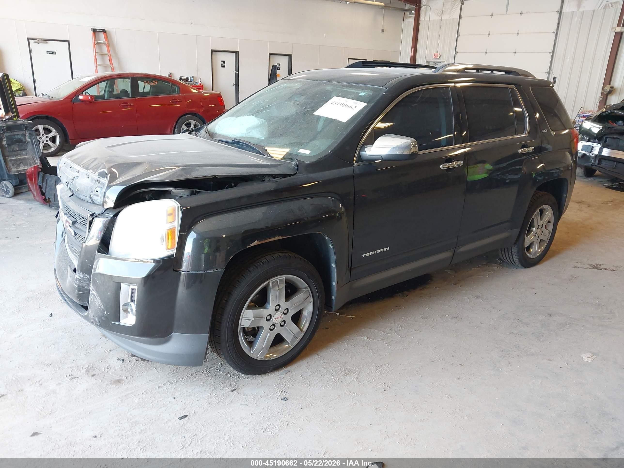 2012 Gmc Terrain Slt-2 Black vin: 2GKALWEK0C6162803