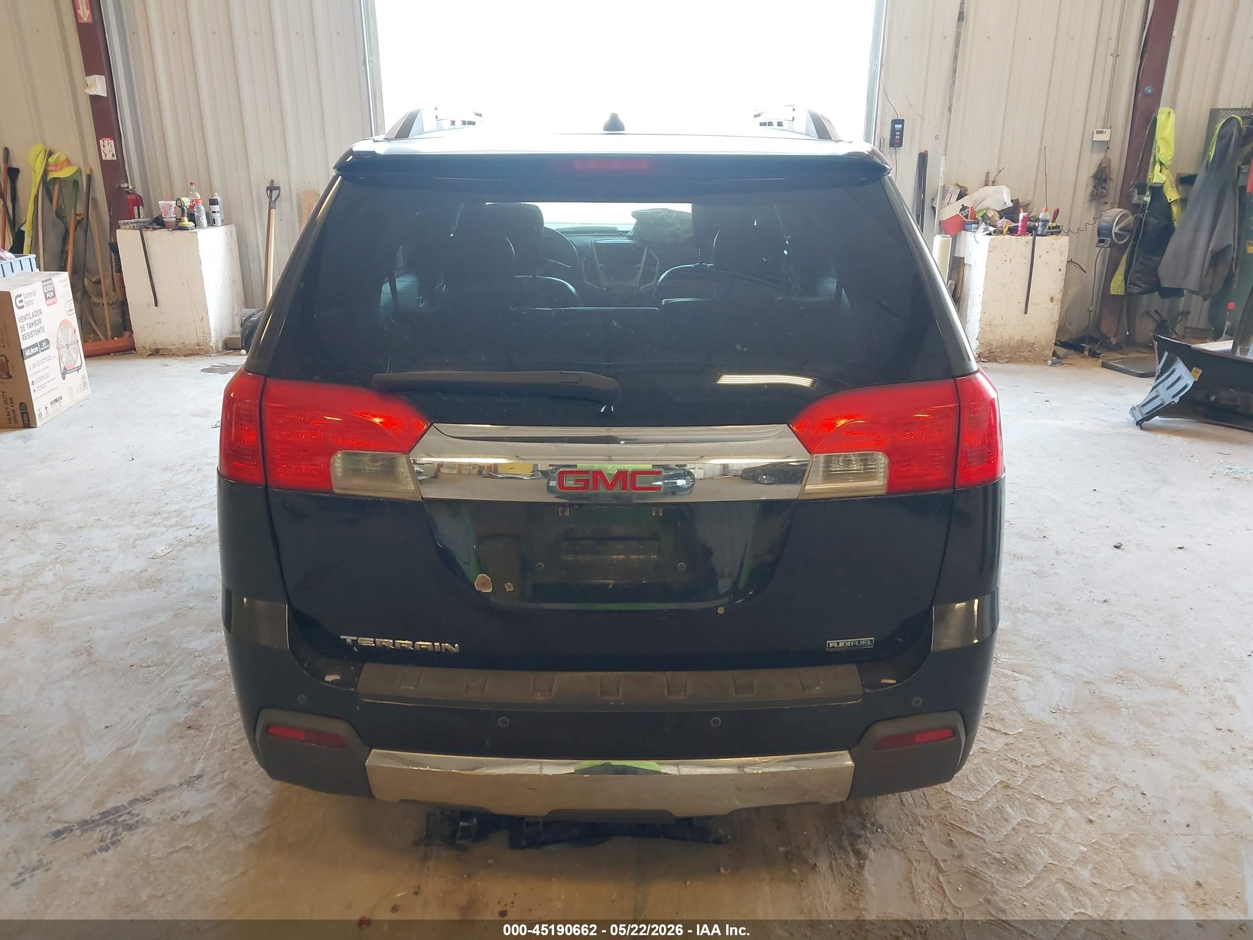 2012 Gmc Terrain Slt-2 Black vin: 2GKALWEK0C6162803