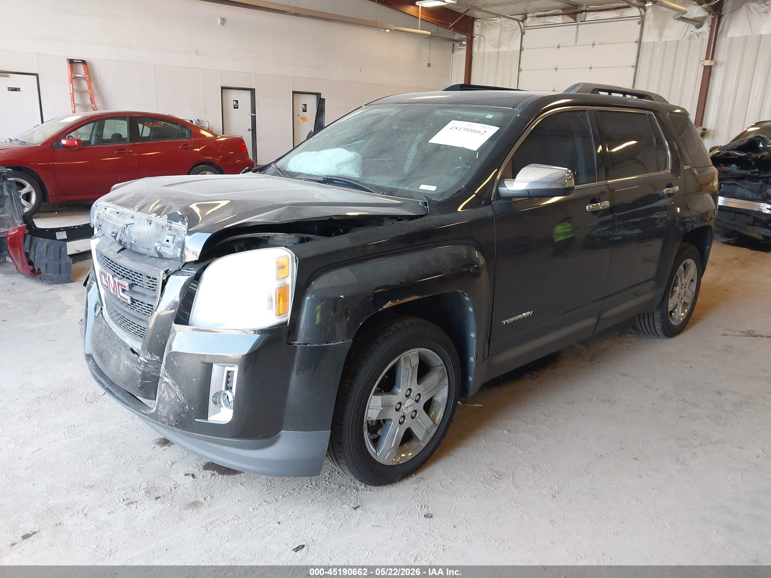 2012 Gmc Terrain Slt-2 Black vin: 2GKALWEK0C6162803