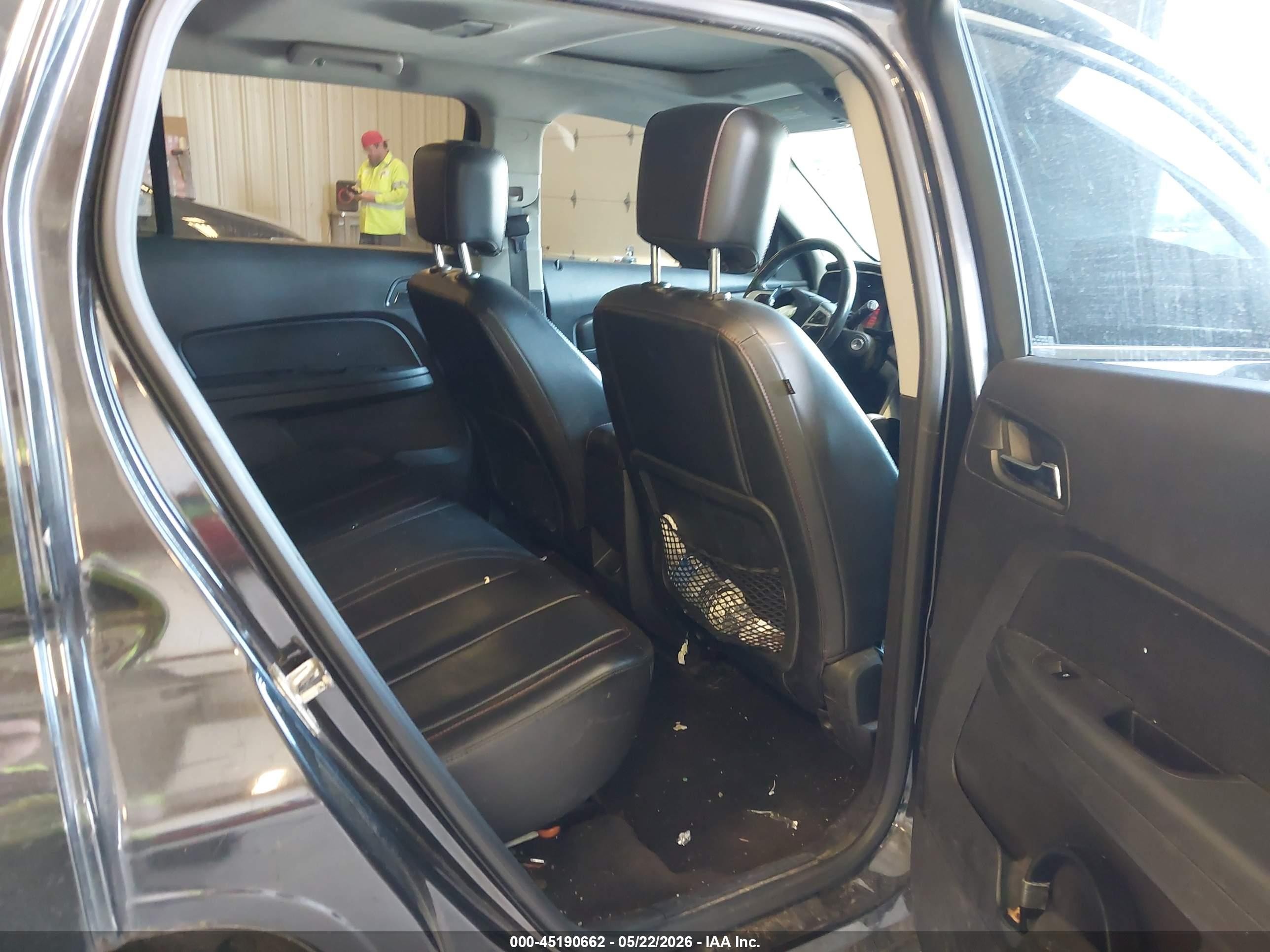 2012 Gmc Terrain Slt-2 Black vin: 2GKALWEK0C6162803