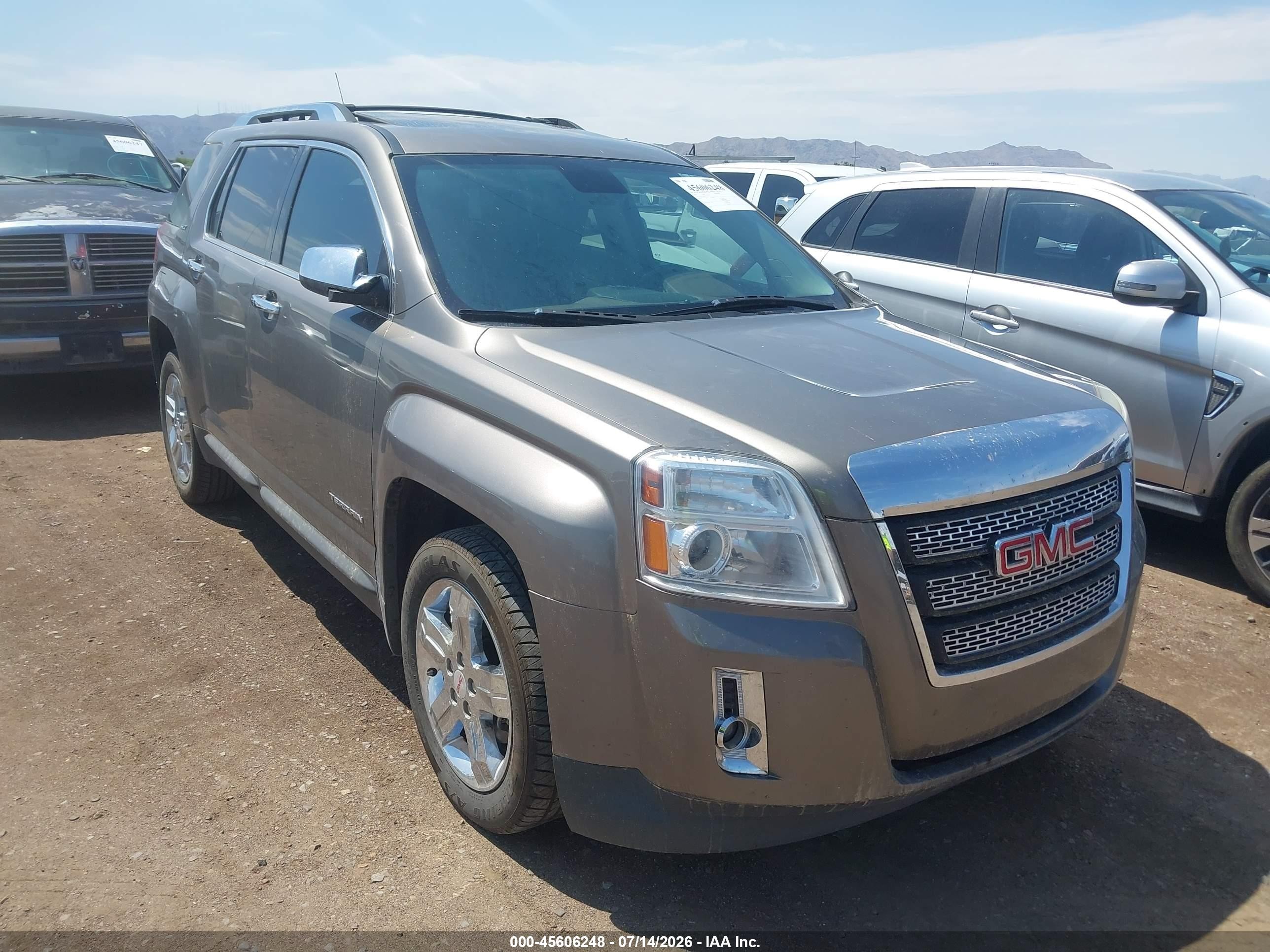 2012 Gmc Terrain Slt-2 Gray vin: 2GKALWEK0C6341679