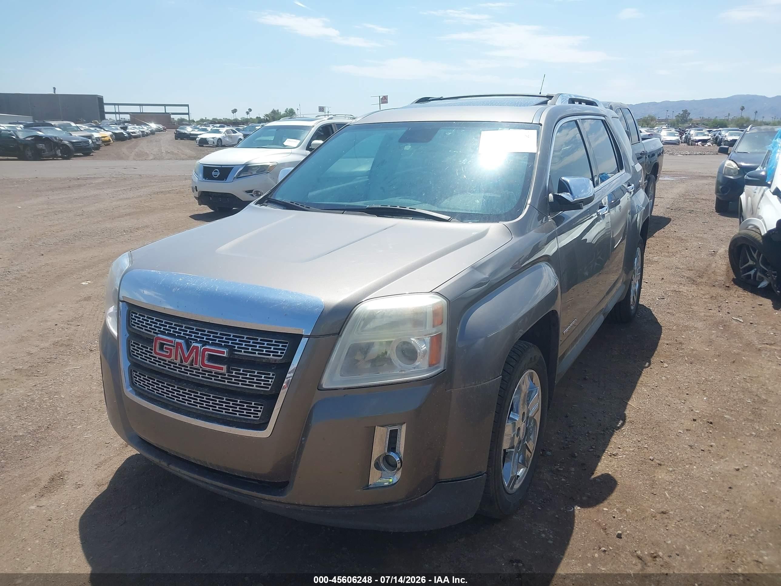 2012 Gmc Terrain Slt-2 Gray vin: 2GKALWEK0C6341679