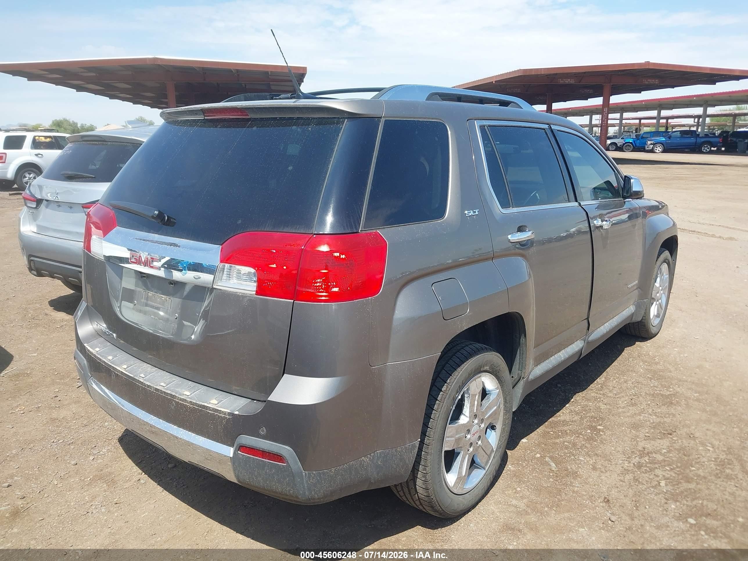 2012 Gmc Terrain Slt-2 Gray vin: 2GKALWEK0C6341679