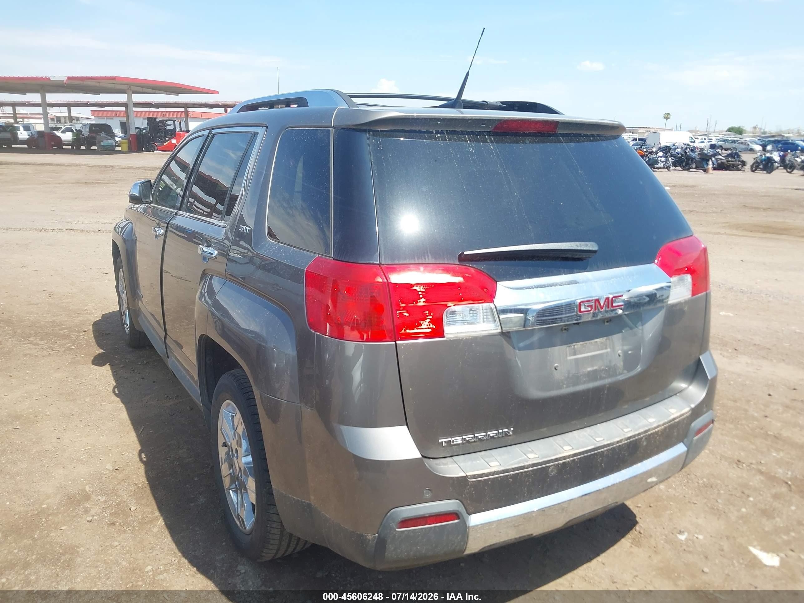 2012 Gmc Terrain Slt-2 Gray vin: 2GKALWEK0C6341679
