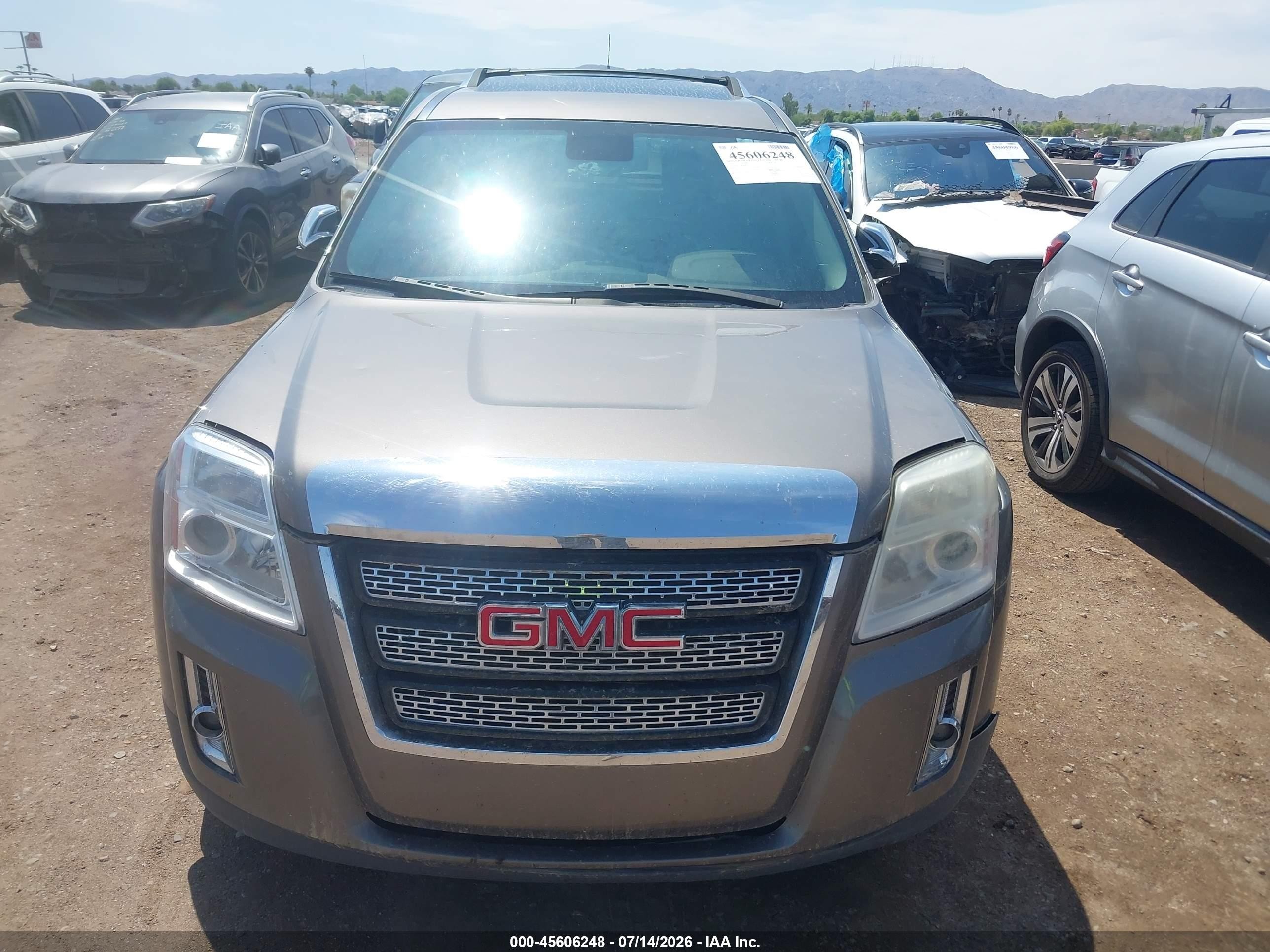 2012 Gmc Terrain Slt-2 Gray vin: 2GKALWEK0C6341679
