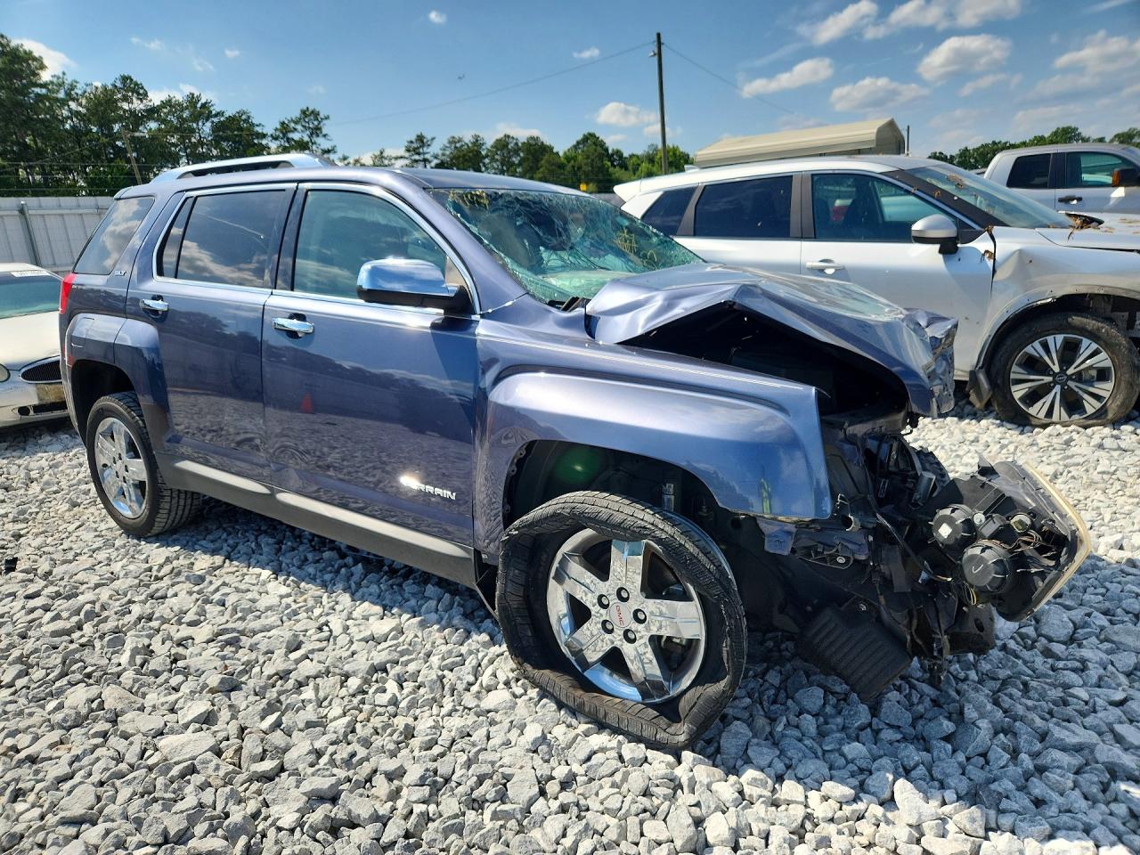 2013 Gmc Terrain Slt Blue vin: 2GKALWEK0D6403468