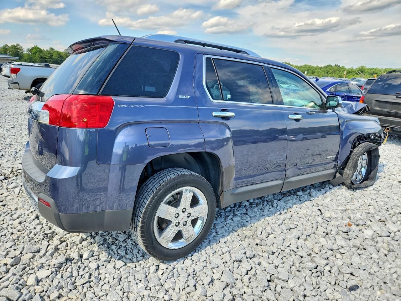 2013 Gmc Terrain Slt Blue vin: 2GKALWEK0D6403468