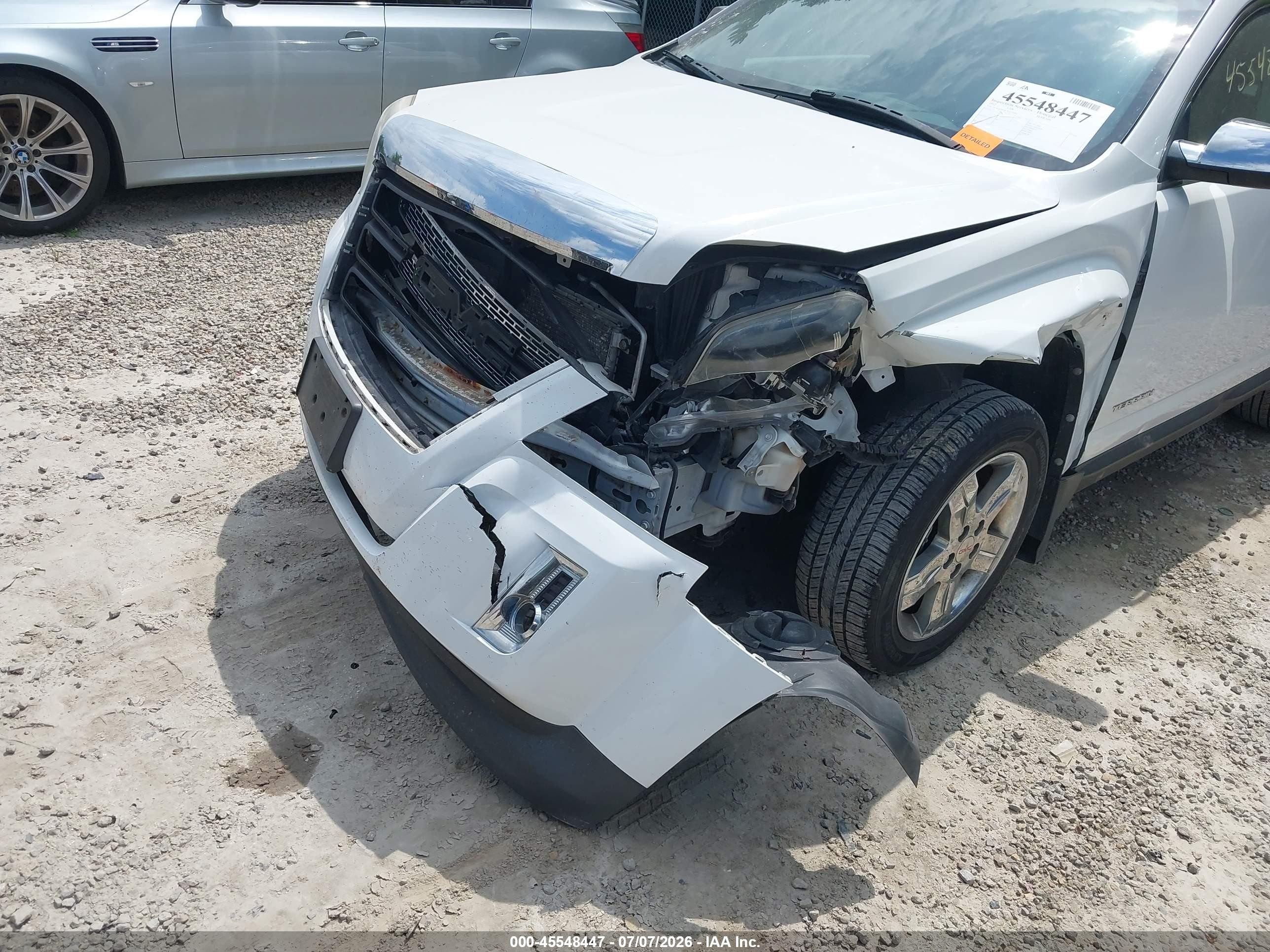 2012 Gmc Terrain Slt-2 White vin: 2GKALWEK1C6174961