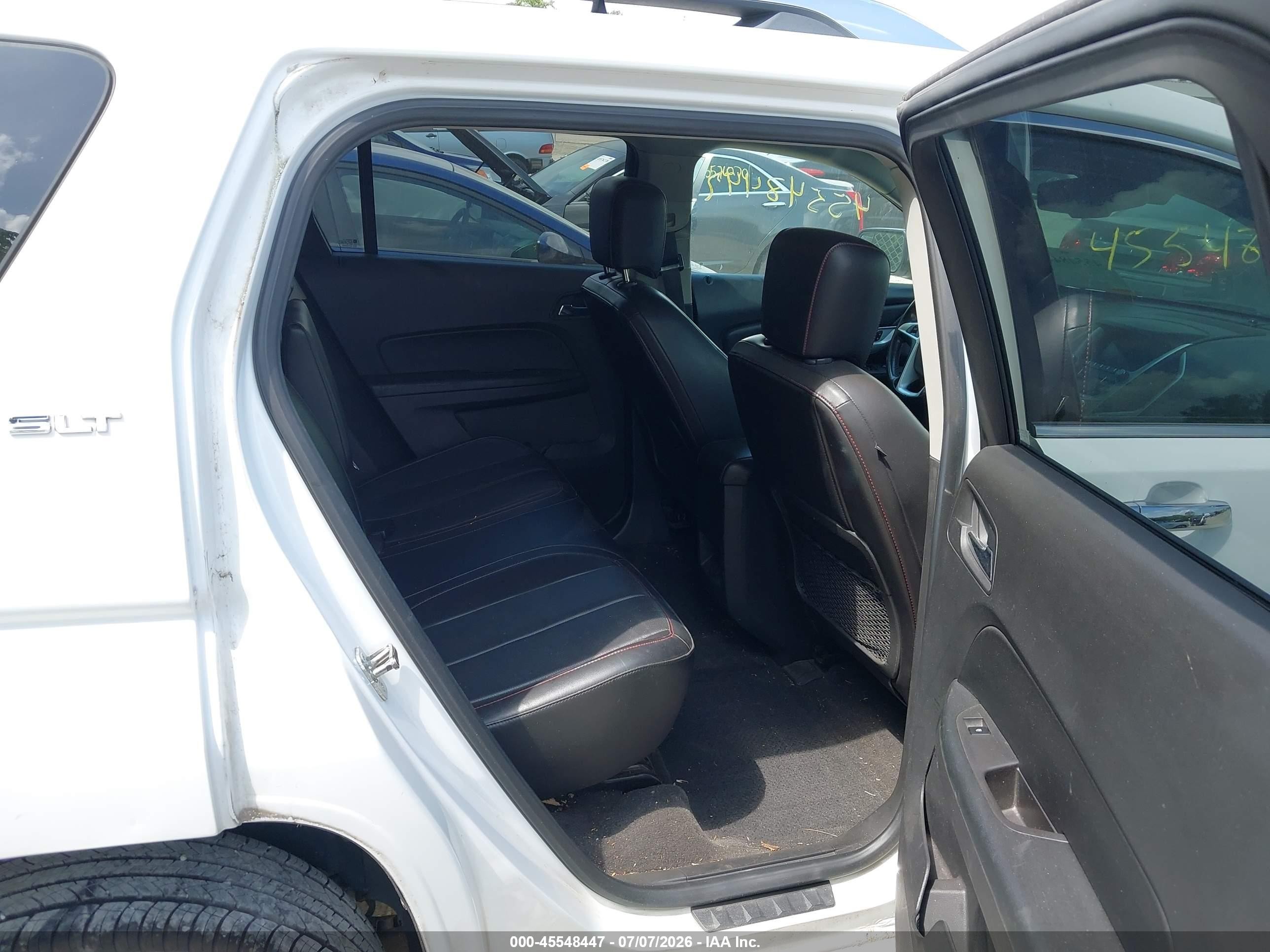 2012 Gmc Terrain Slt-2 White vin: 2GKALWEK1C6174961