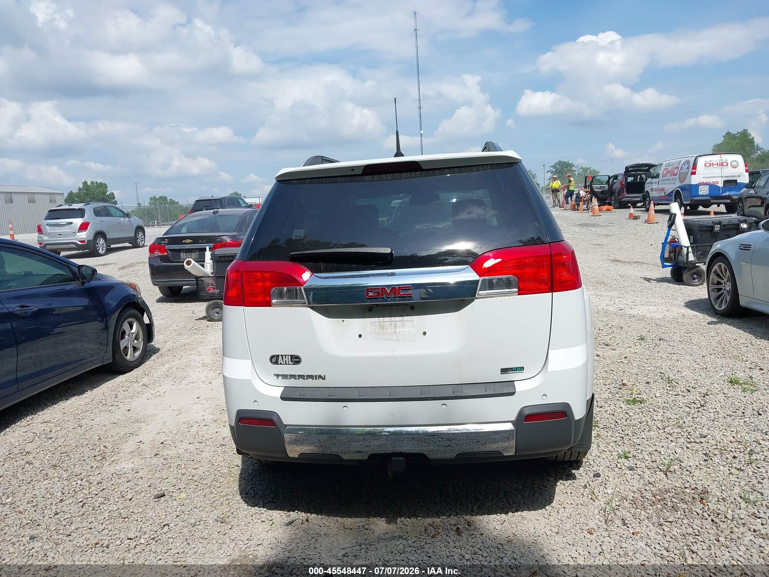 2012 Gmc Terrain Slt-2 White vin: 2GKALWEK1C6174961