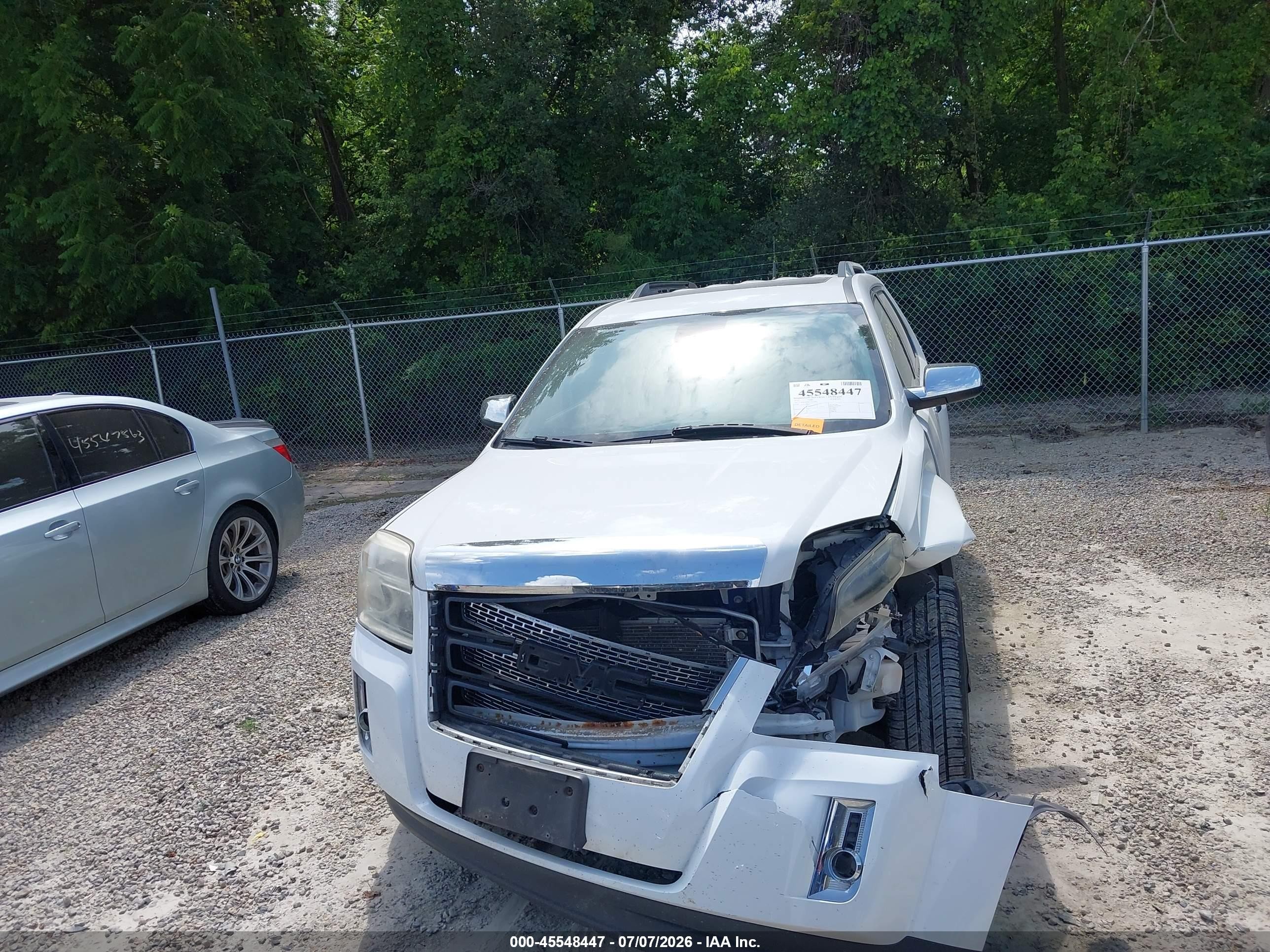 2012 Gmc Terrain Slt-2 White vin: 2GKALWEK1C6174961